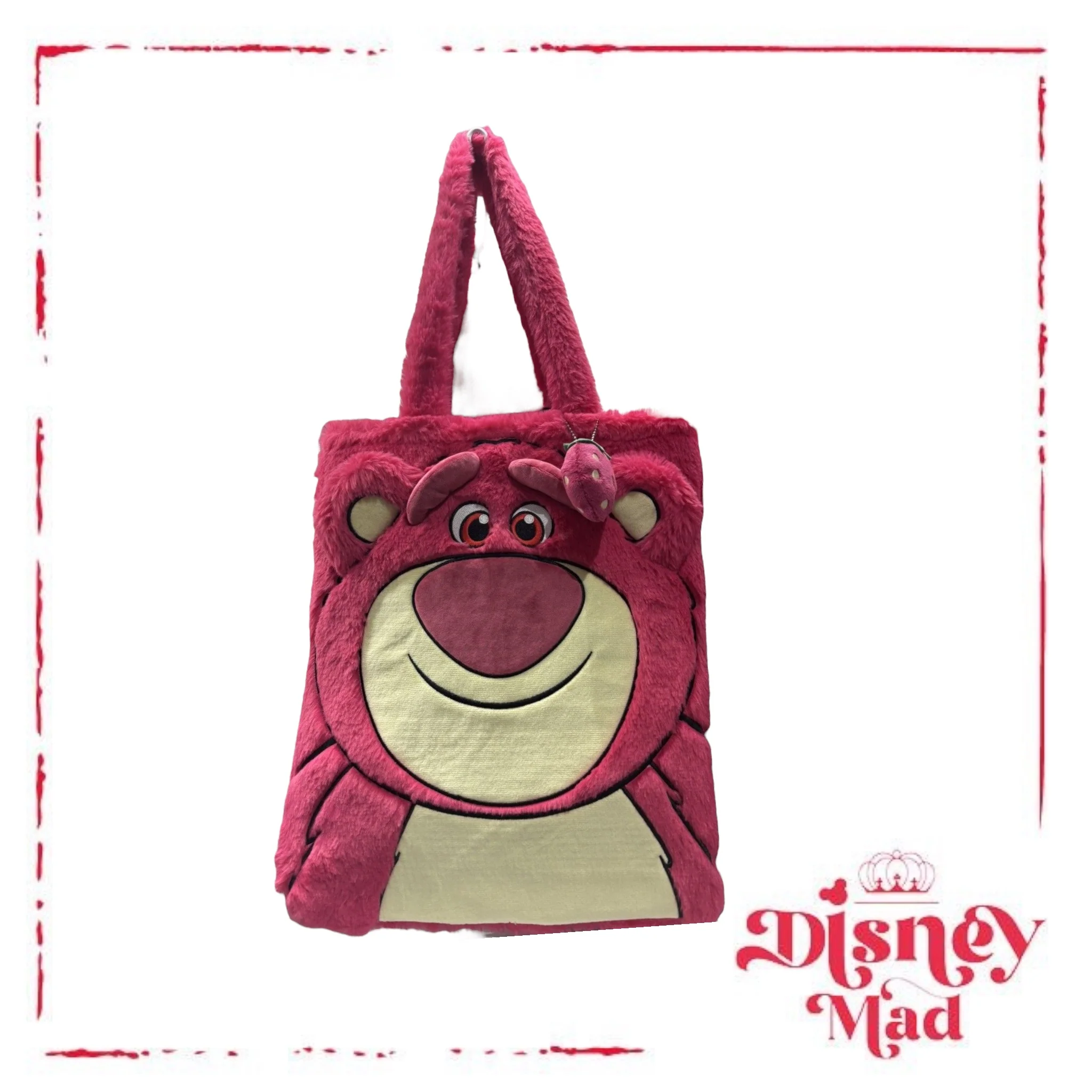 Disney Parks Toy Story Lotso Fluffy Tote