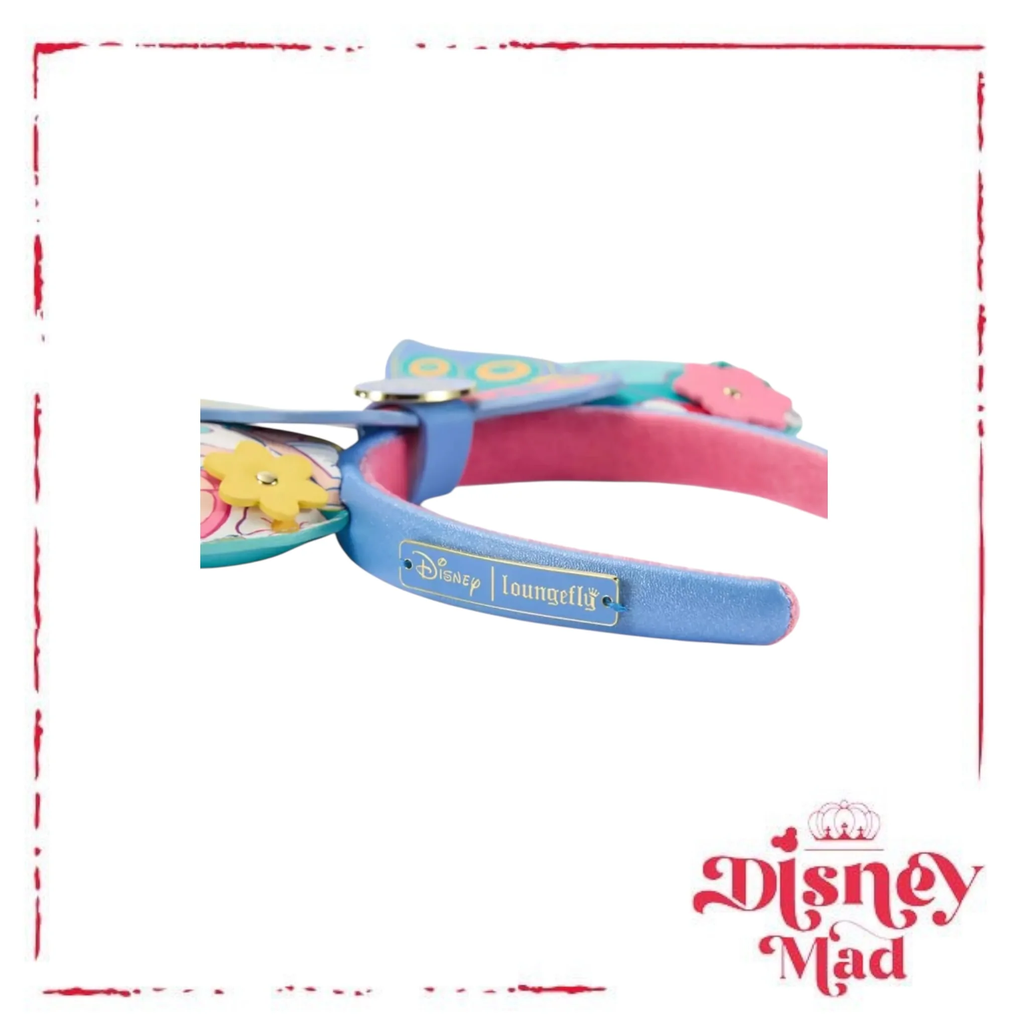 Alice in Wonderland Loungefly Ear Headband for Adults – EPCOT International Flower & Garden Festival 2026 - Image 5