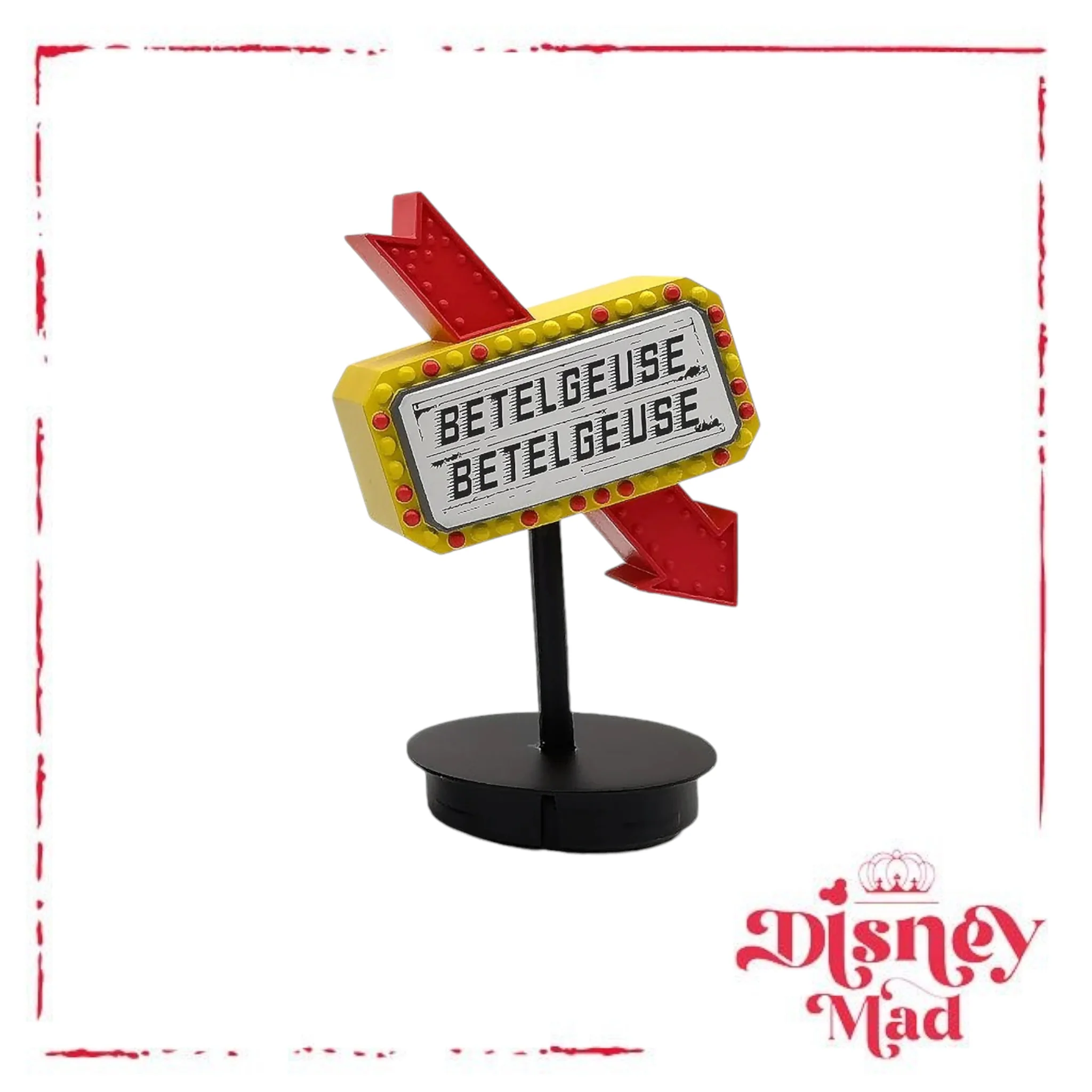 Beetlejuice Beetlejuice Cup & Topper - Betelgeuse sign - Image 3