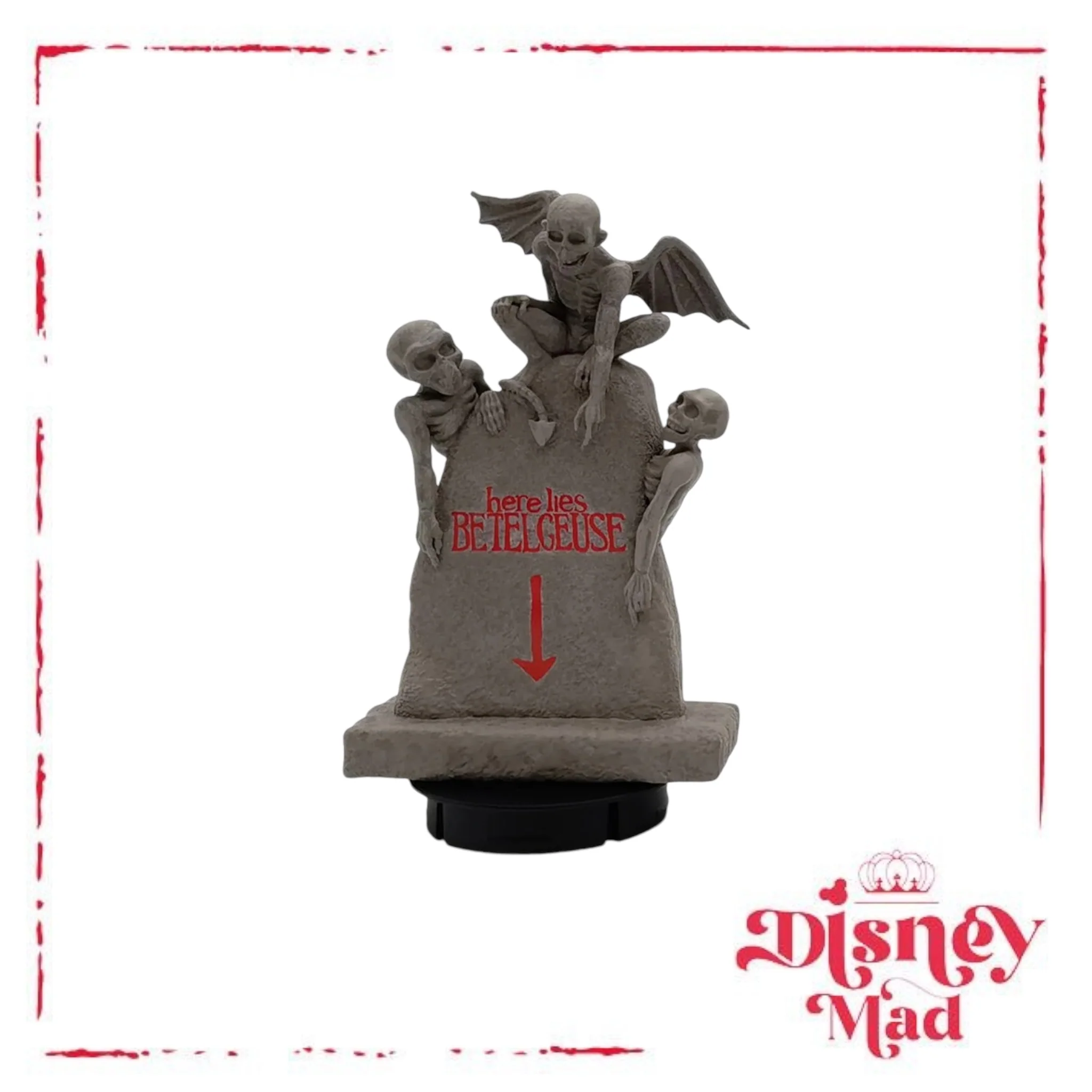 Beetlejuice Beetlejuice Cup & Topper - Here Lies Betelgeuse" gravestone - Image 3