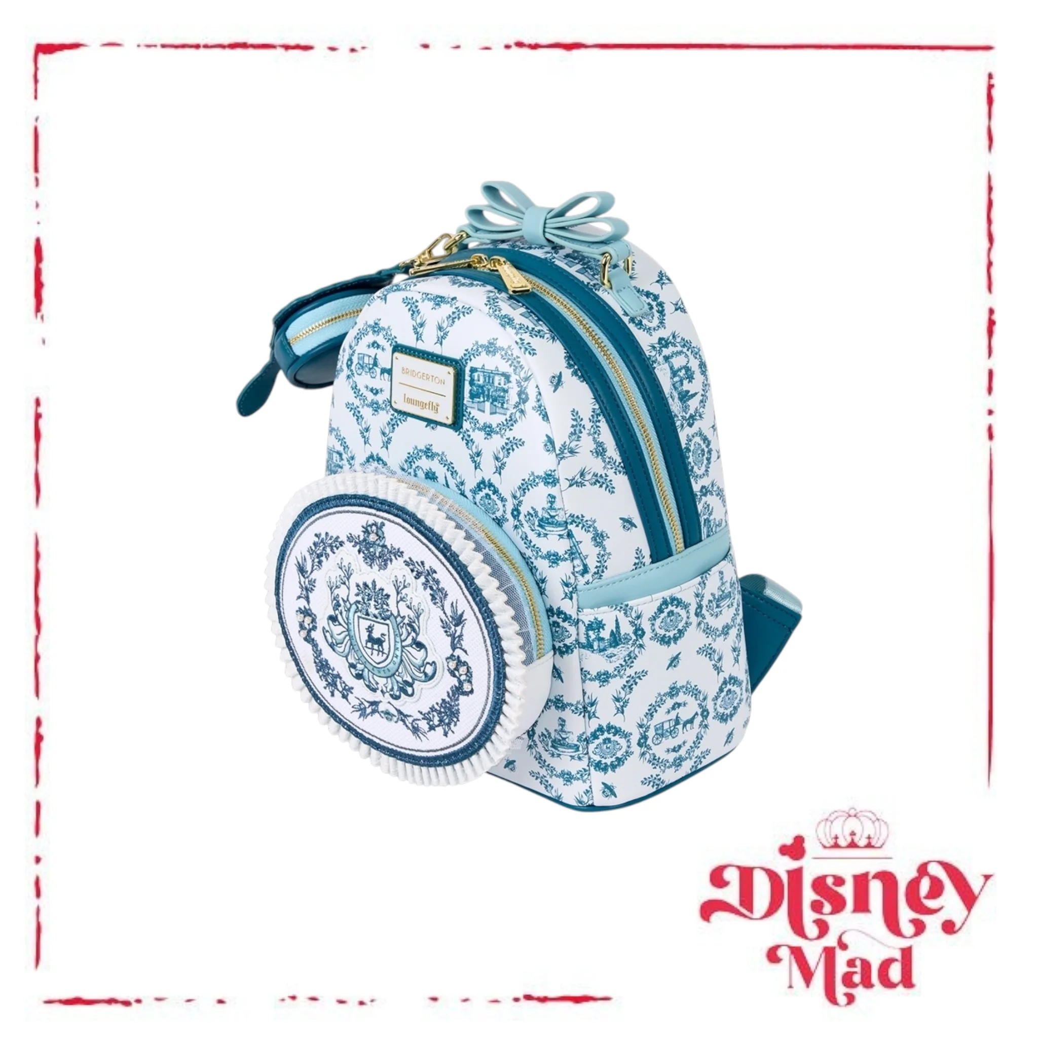 Bridgerton Exclusive Diamond of the Season Mini Backpack - Image 4