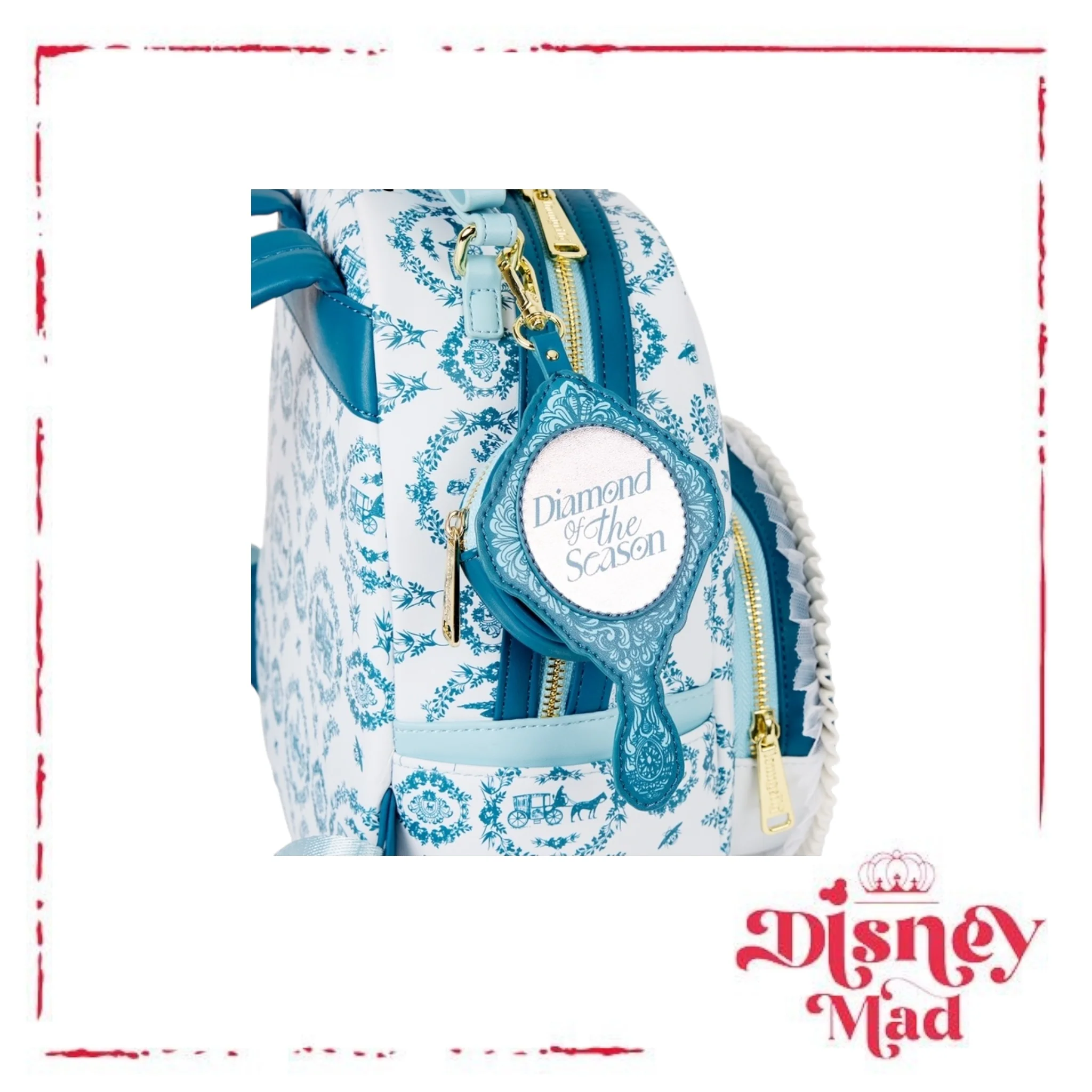 Bridgerton Exclusive Diamond of the Season Mini Backpack - Image 5