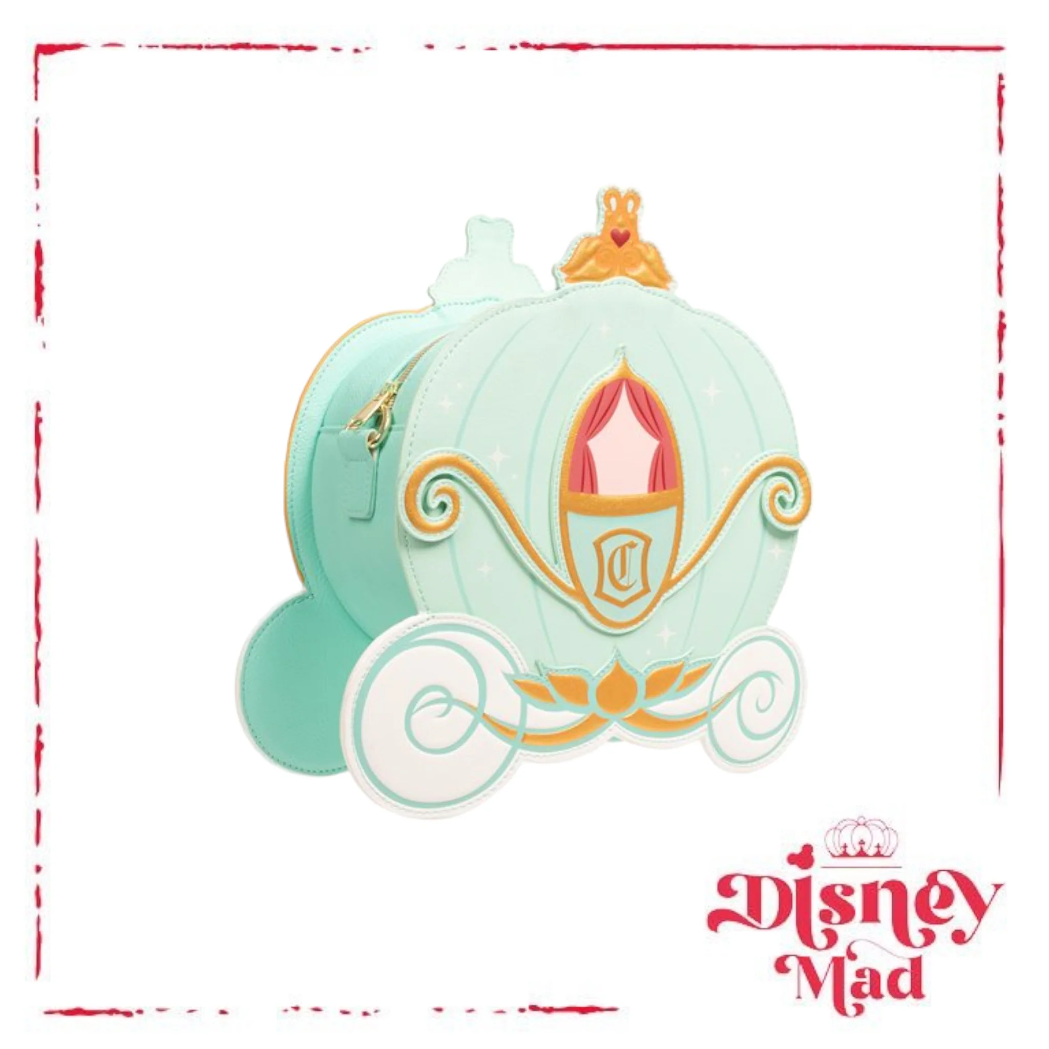 Cinderella Reversible Pumpkin Carriage Crossbody - Image 4