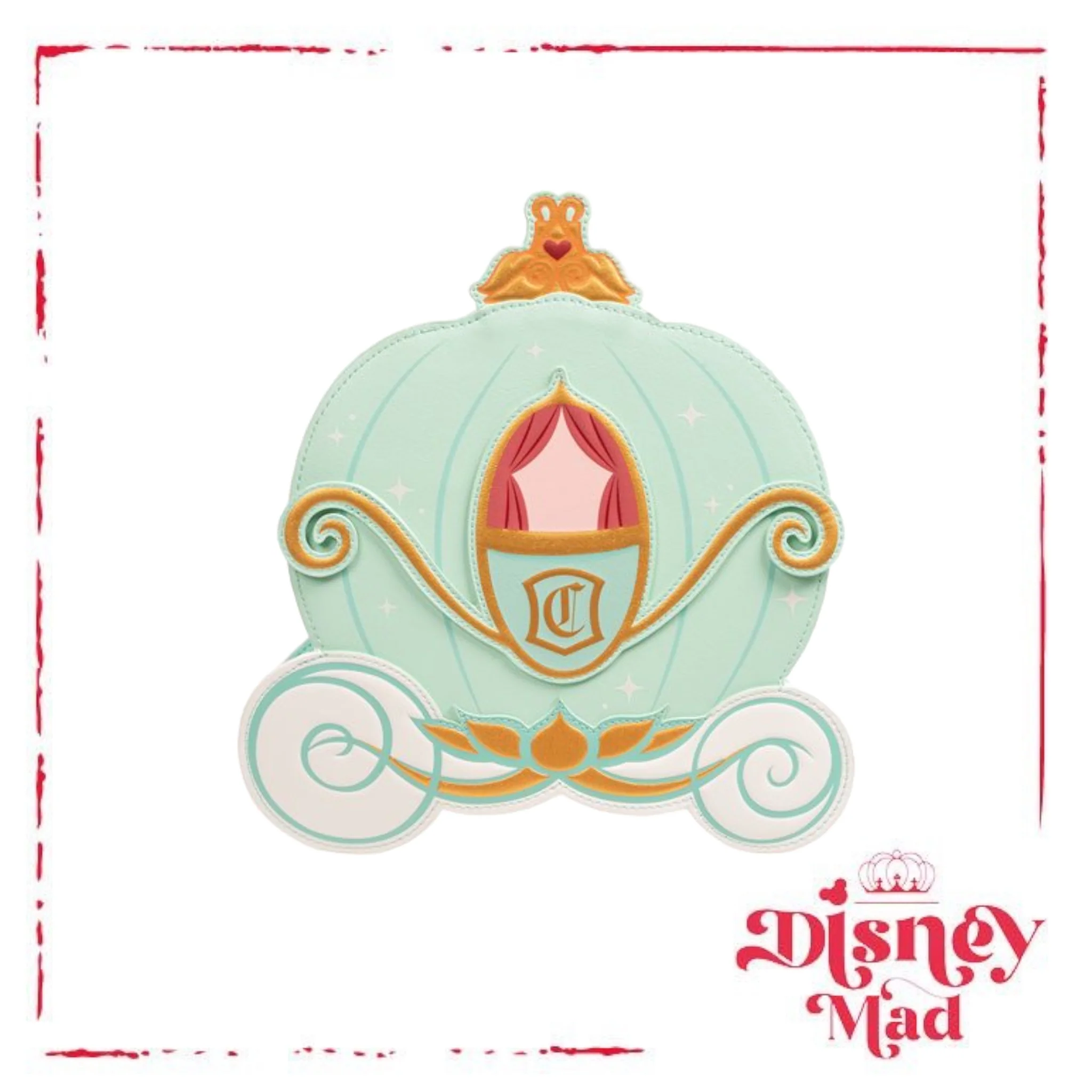 Cinderella Reversible Pumpkin Carriage Crossbody - Image 6