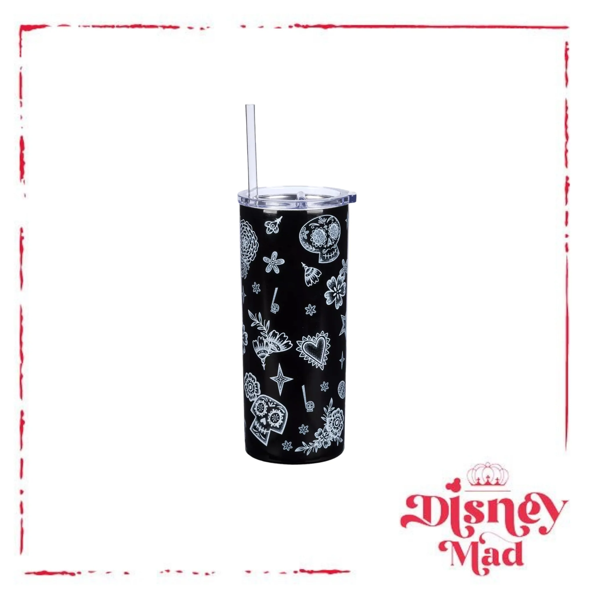 Coco Ernesto De La Cruz Tumbler with Straw – Disney Parks - Image 3