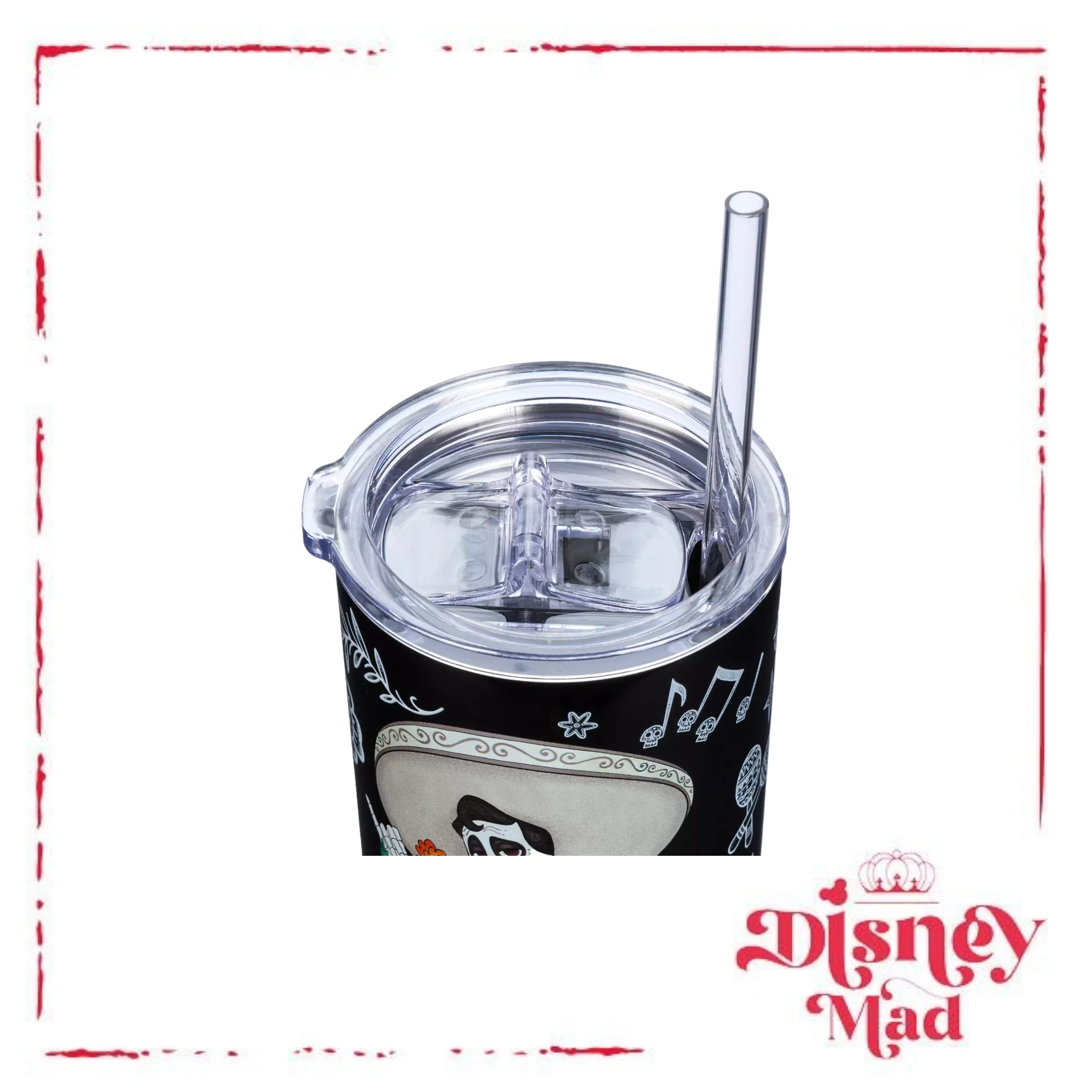 Coco Ernesto De La Cruz Tumbler with Straw – Disney Parks - Image 5