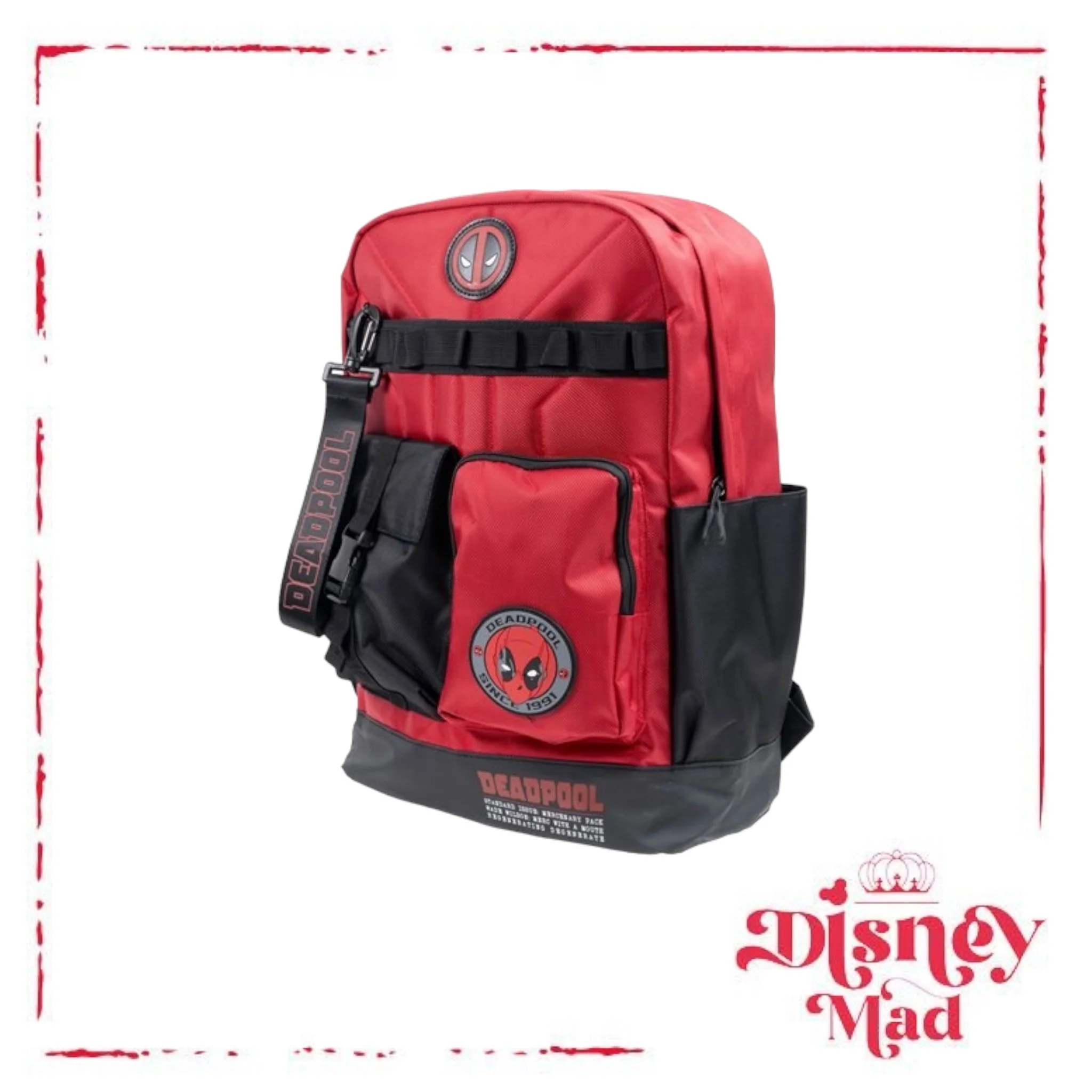 Deadpool Tactical Backpack - Entertainment Earth Exclusive - Image 3