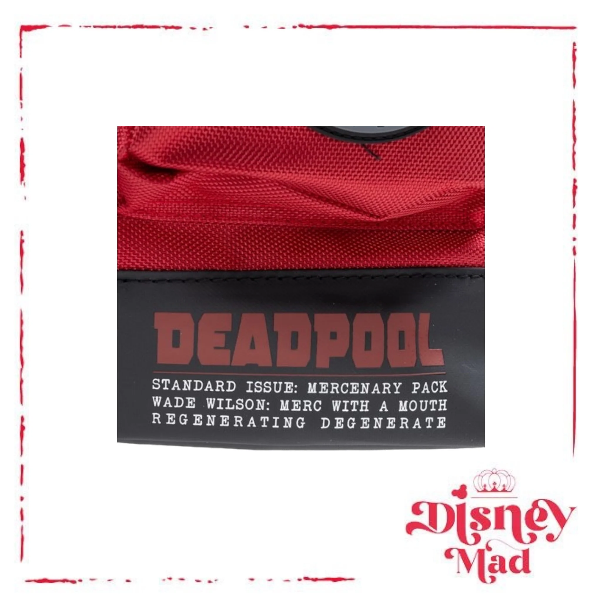 Deadpool Tactical Backpack - Entertainment Earth Exclusive - Image 6