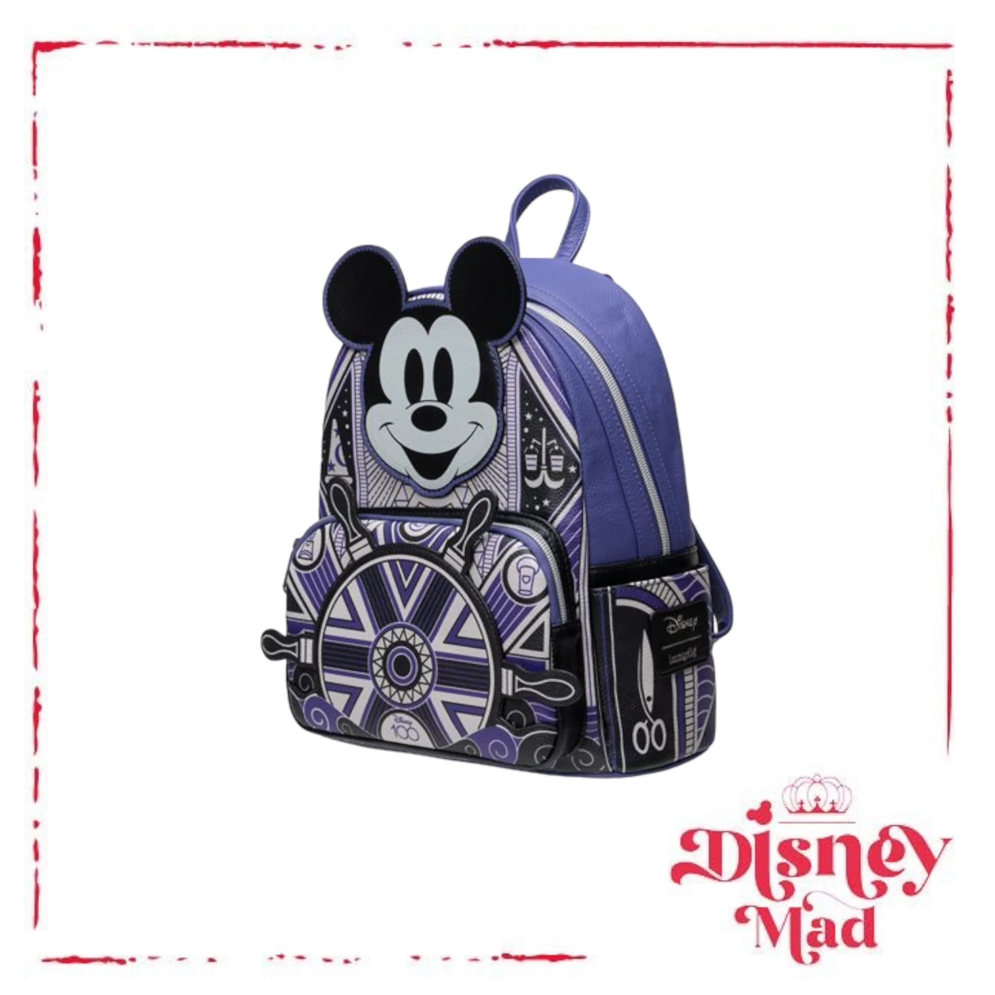 Disney 100 Art Deco Mickey Mouse Mini-Backpack - Image 3