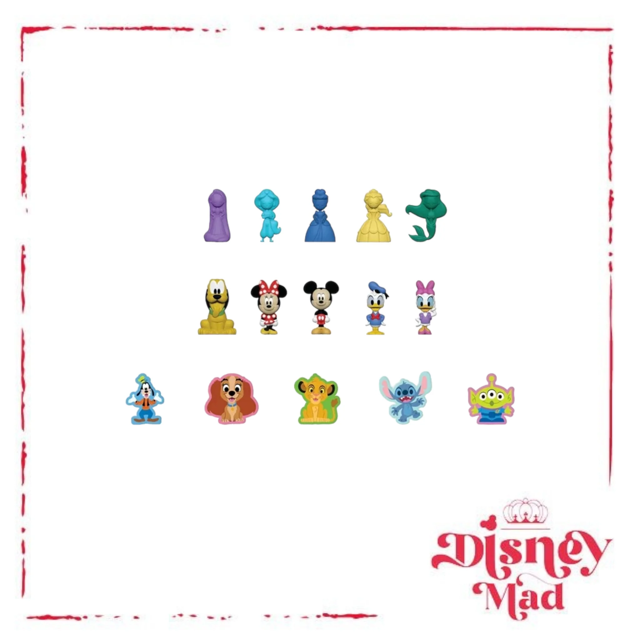 Disney 100 Erasers - Image 3