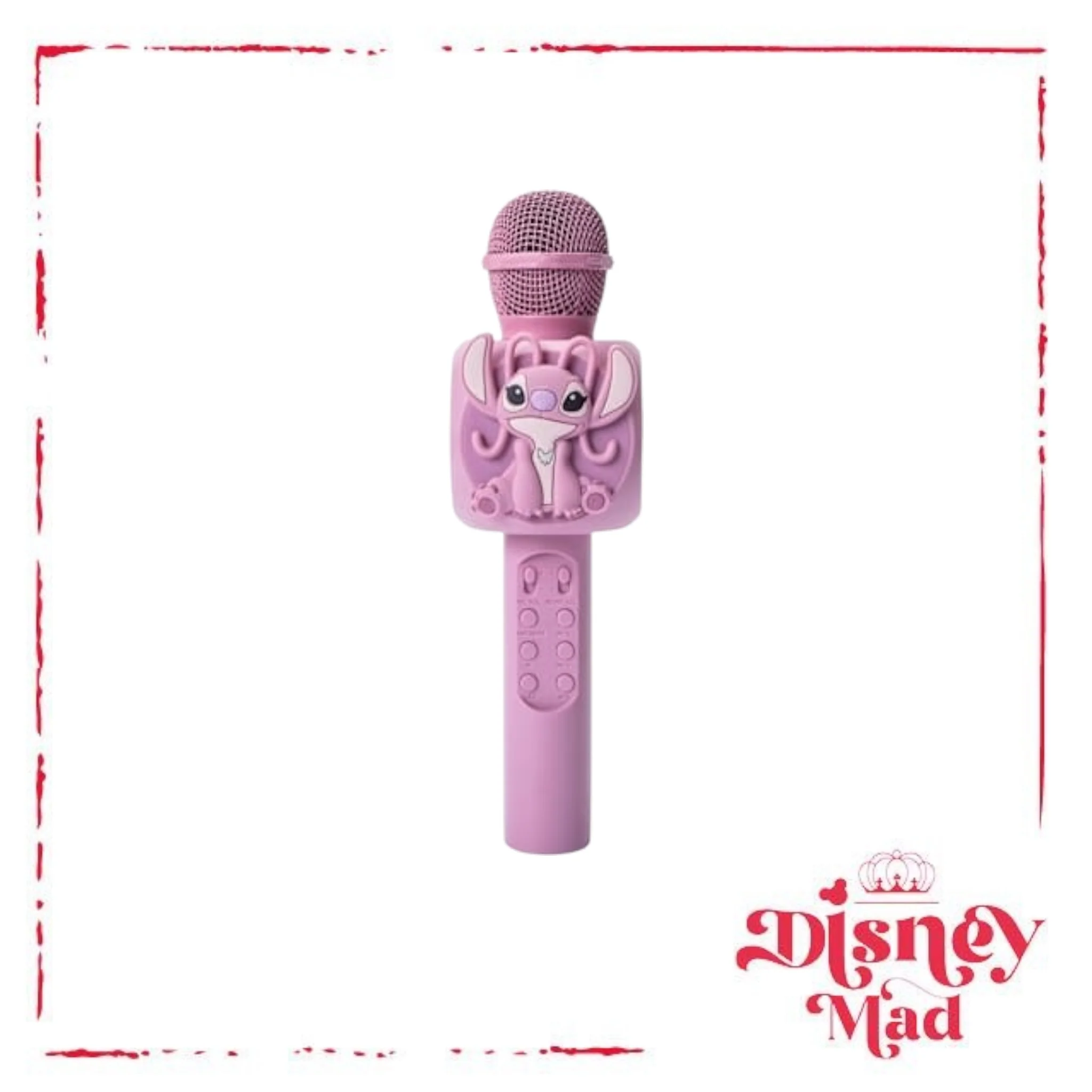Disney Angel Bluetooth® LED Karaoke Microphone