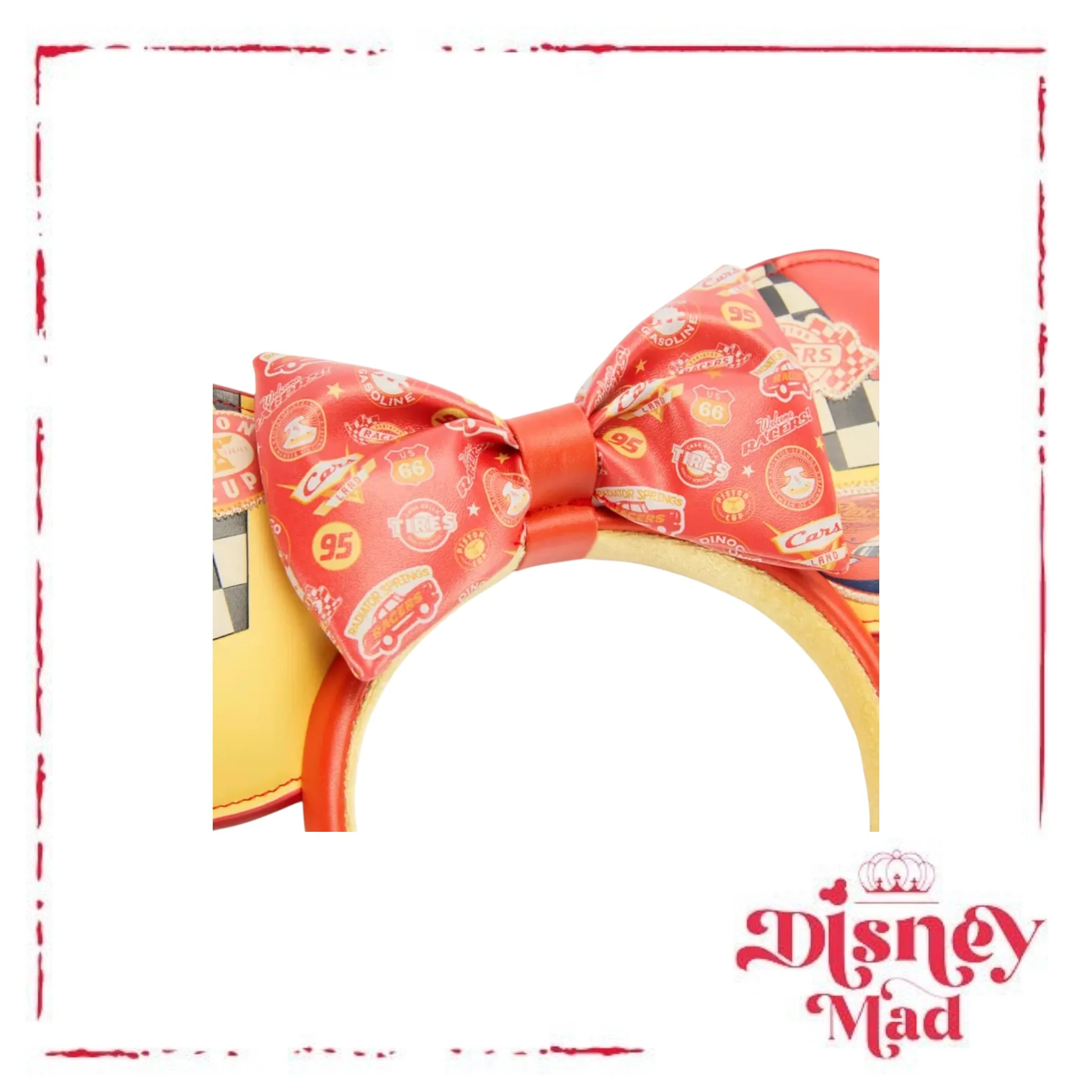 Disney Cars Lightning McQueen Ear Headband - Disney Parks - Image 2