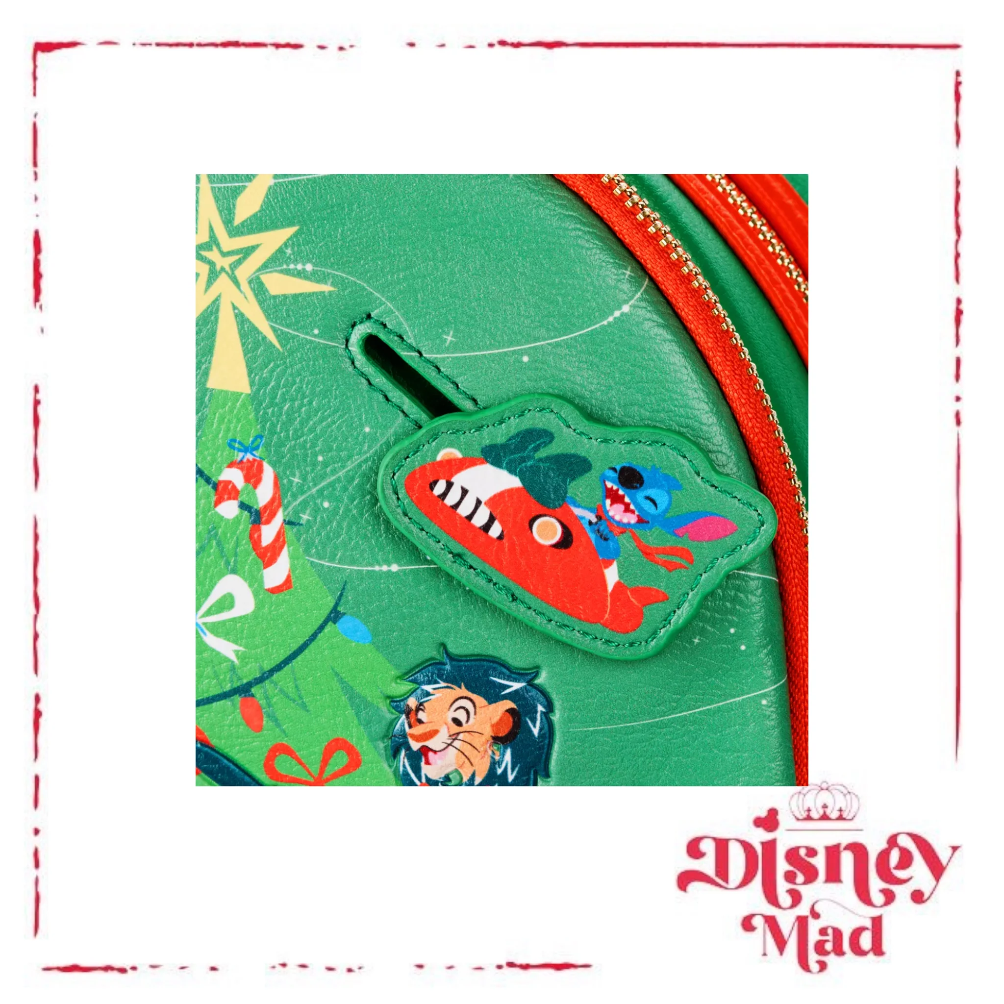 Disney Classics Christmas Glow-in-the-Dark Loungefly Mini Backpack - Image 4
