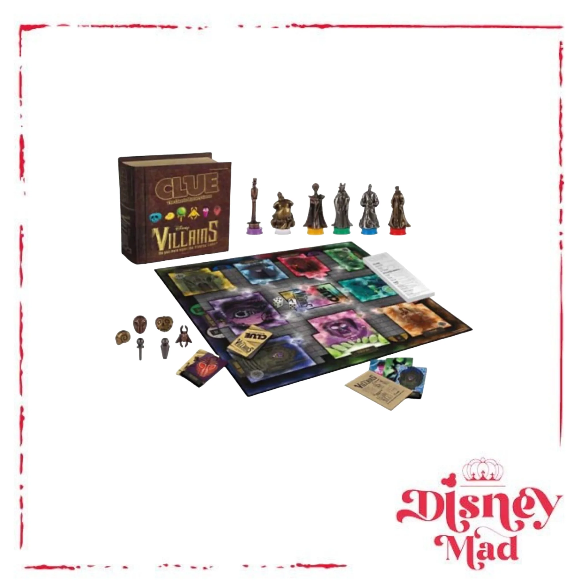 Disney Clue Game - Disney Villains - Disney Theme Park Edition - Image 2