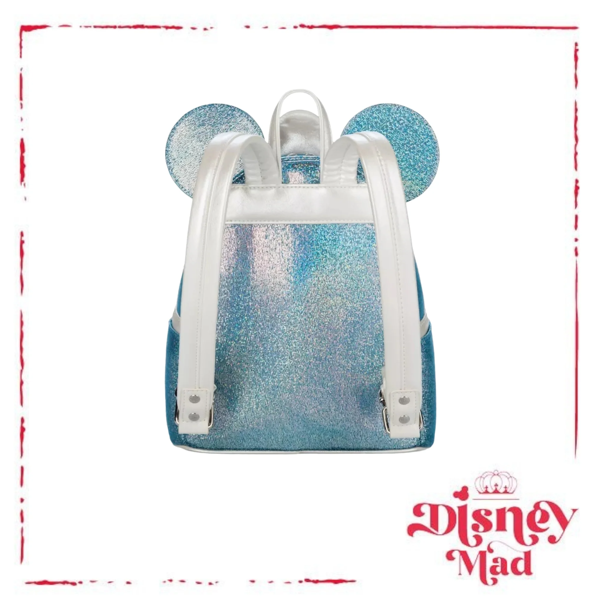 Disney Cruise Line 25th Anniversary Shimmering Seas Loungefly Mini Backpack - Image 2