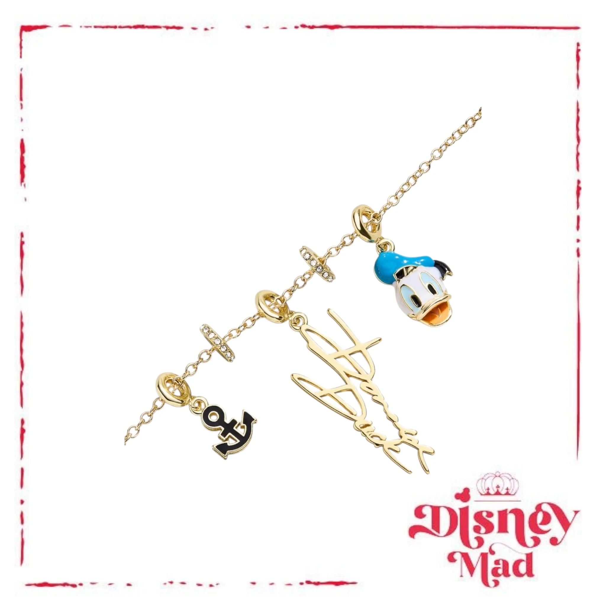 Disney Donald Duck Cluster Charm Necklace- Baublebar - Image 3