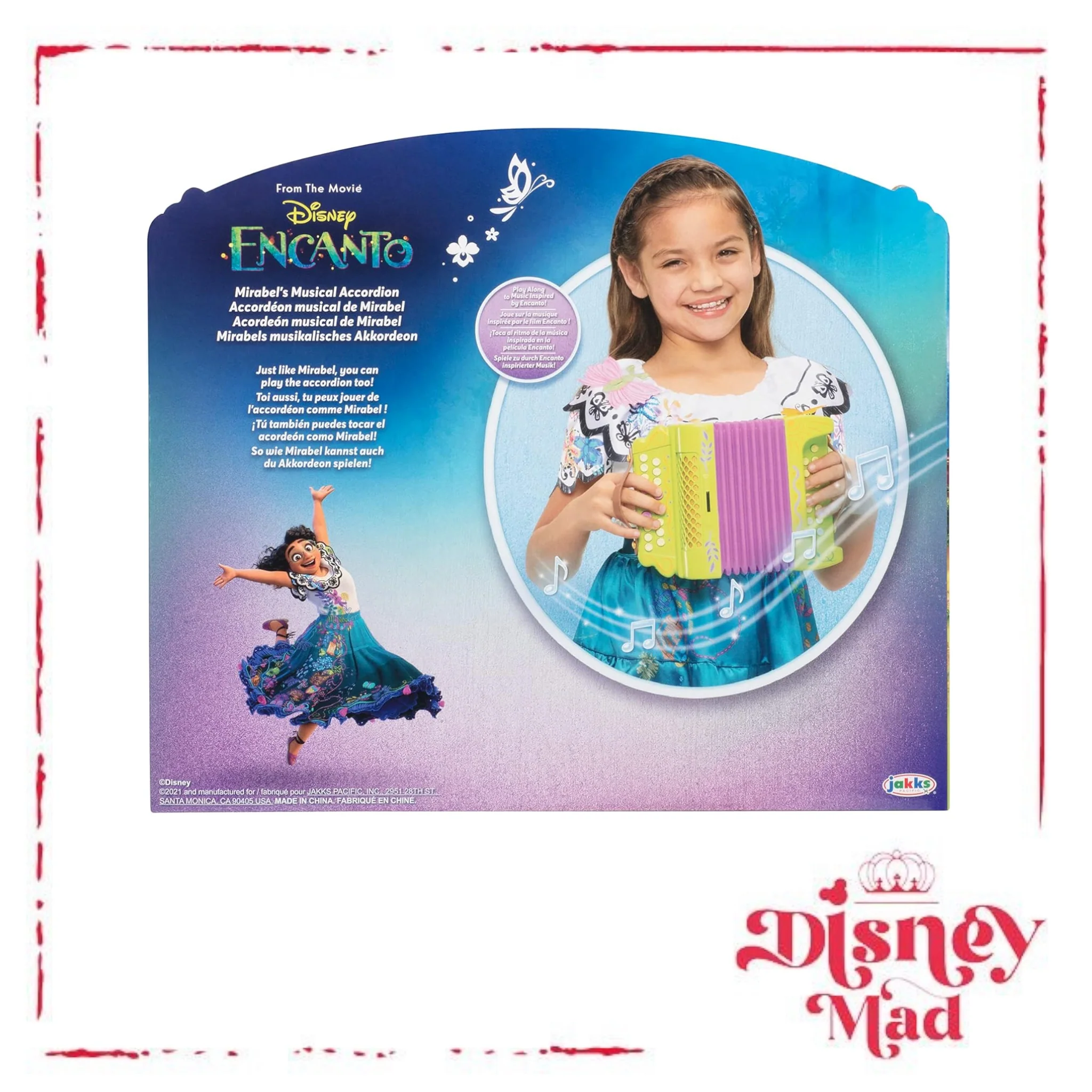 Disney Encanto Mirabel Musical Accordion - Image 6