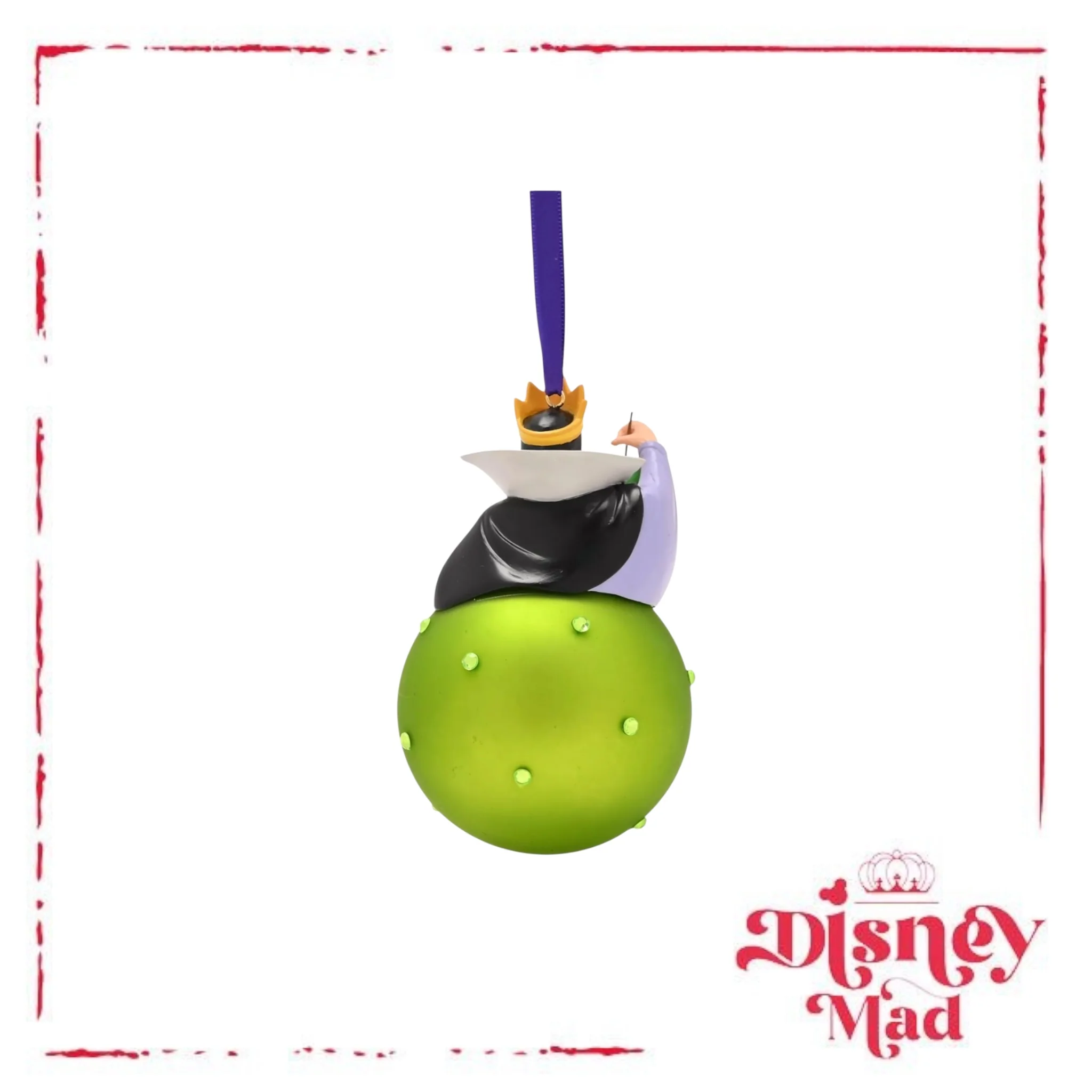 Disney Evil Queen On A Glass Bauble - Image 2