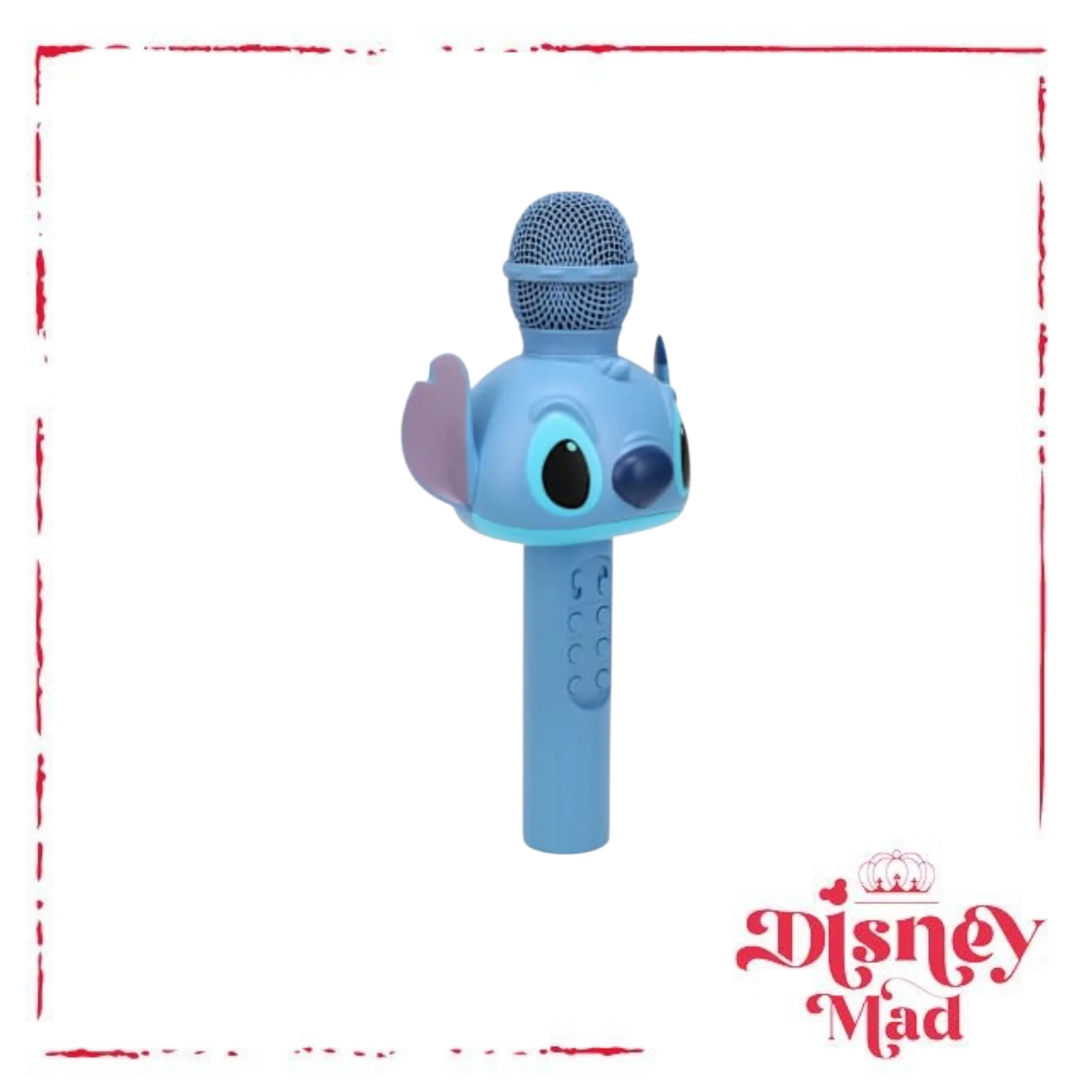 Disney Figural Stitch Bluetooth® LED Karaoke Microphone - Image 2