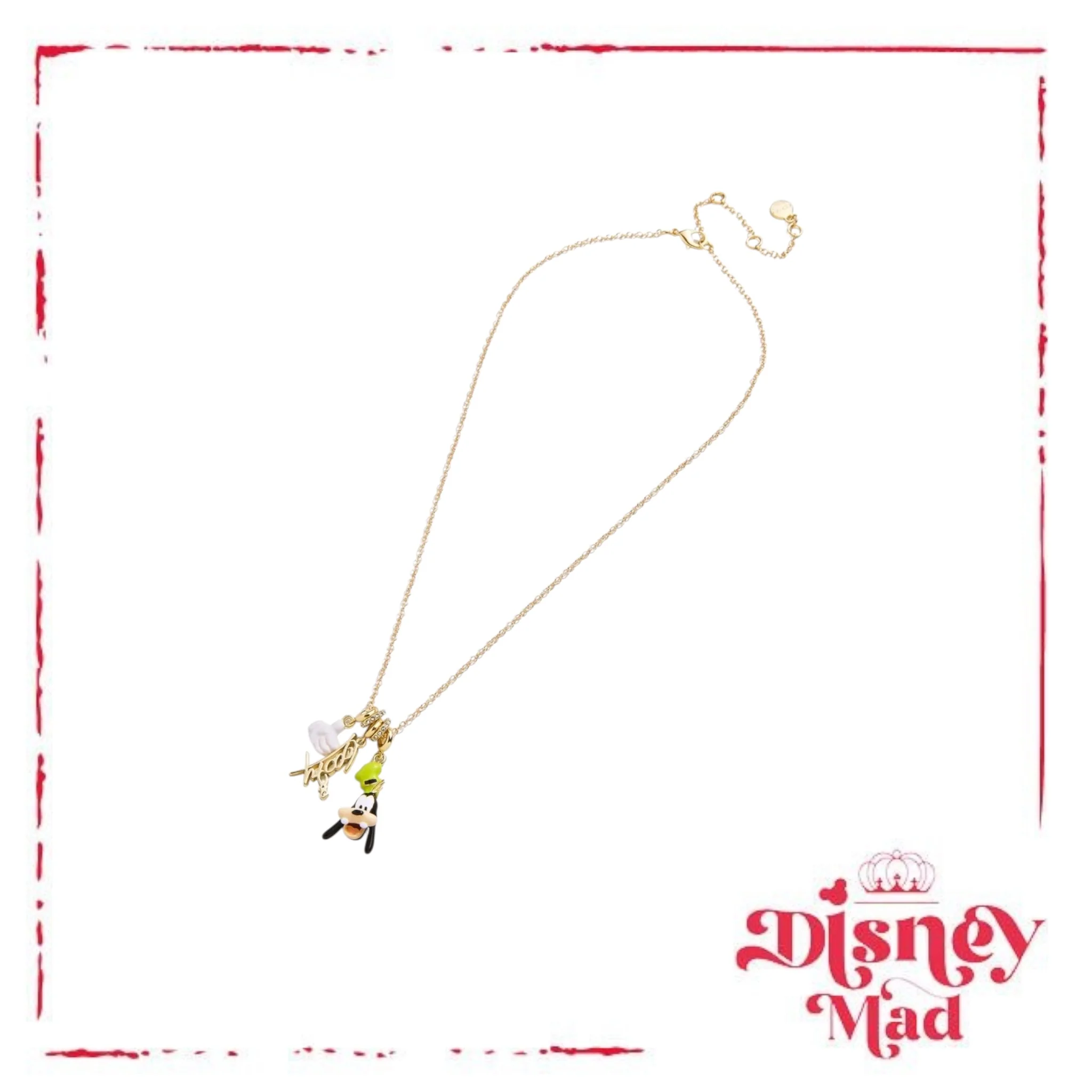 Disney Goofy Cluster Charm Necklace - Baublebar - Image 3
