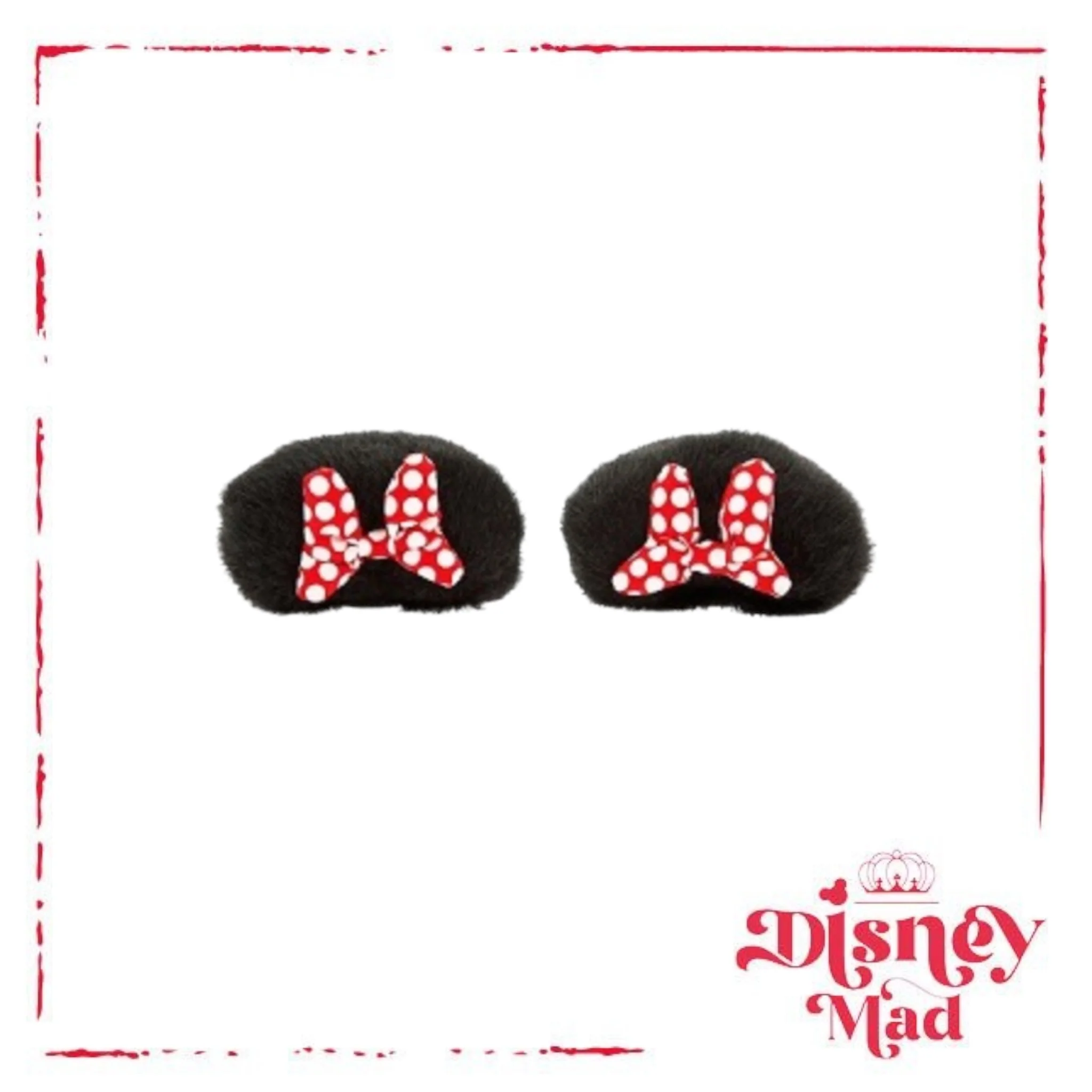 Disney Hair Clip Set - I Am Minnie Mouse Plush Ears - Image 2