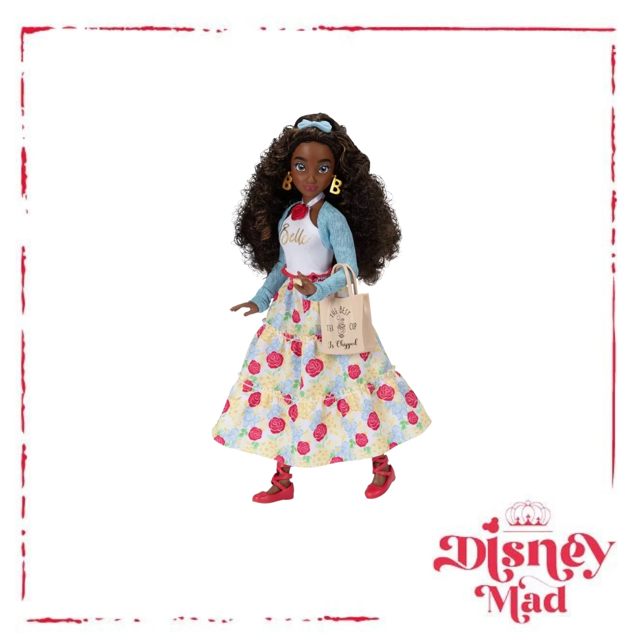 Disney ILY 4ever 12.5" Belle Doll Dark Brown Hair/Borown Eyes - Image 4