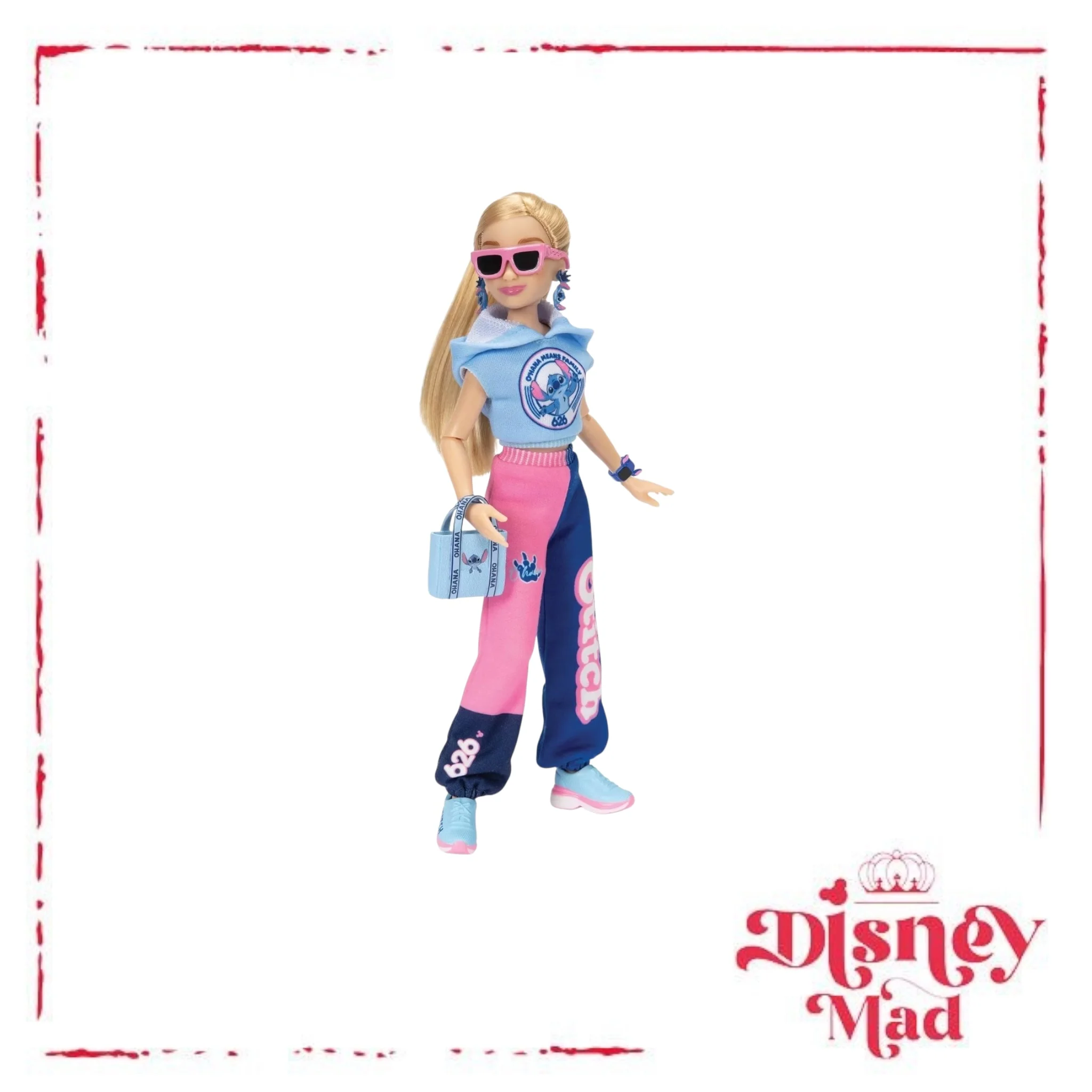 Disney ILY 4ever 12.5" Stitch Doll Varsity Jacket Blonde Hair/Brown Eyes - Image 5