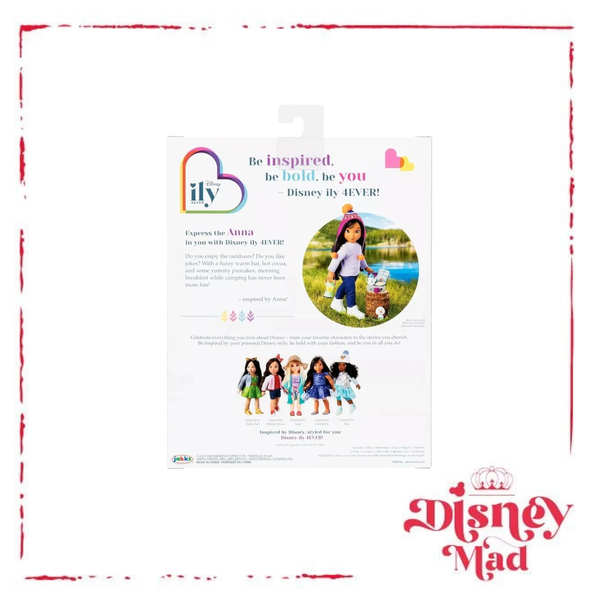 Disney ILY 4ever 18" Anna Inspired Accessory Pack - Image 5