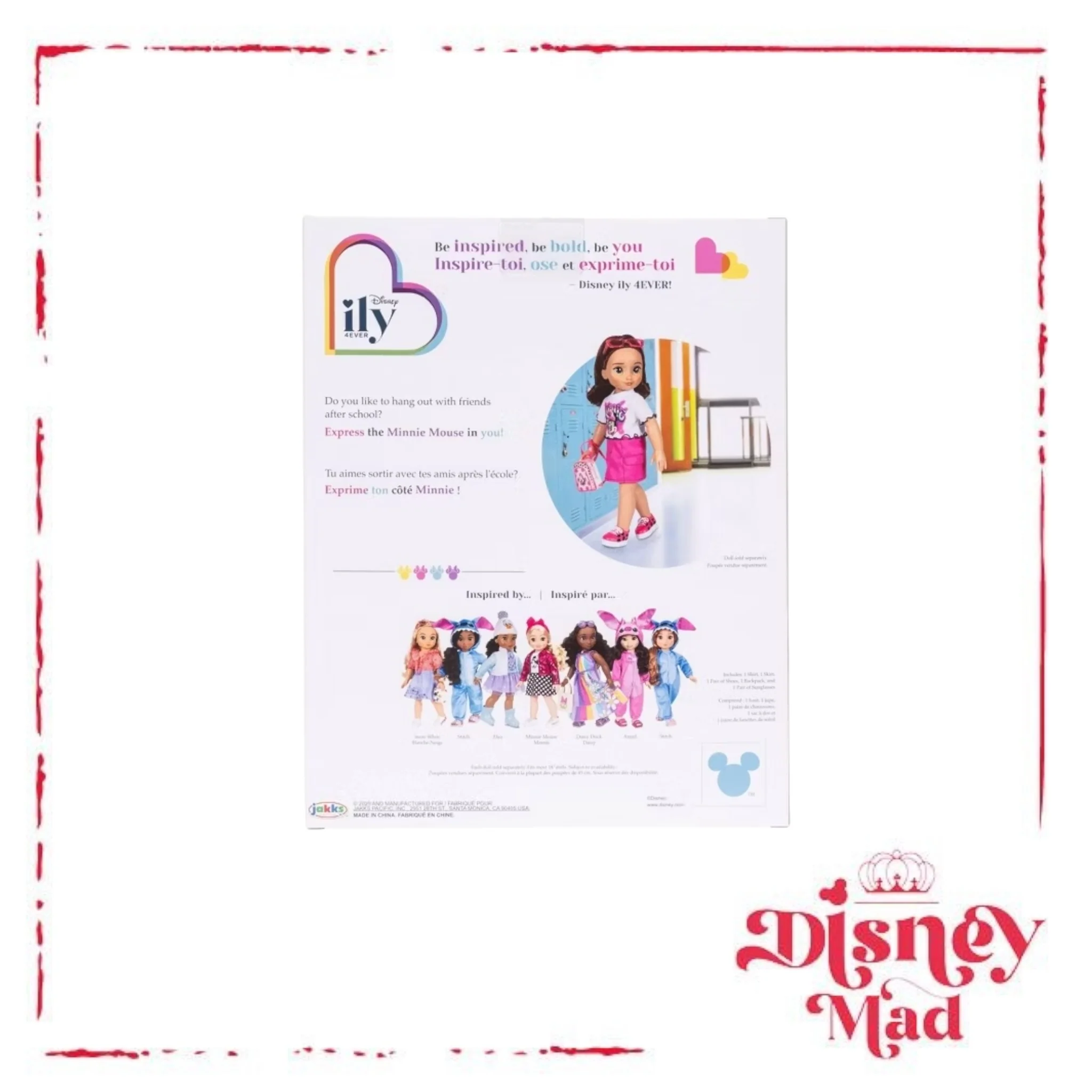 Disney ILY 4EVER Fashion Pack Inspired by Minnie - 18" - Image 7
