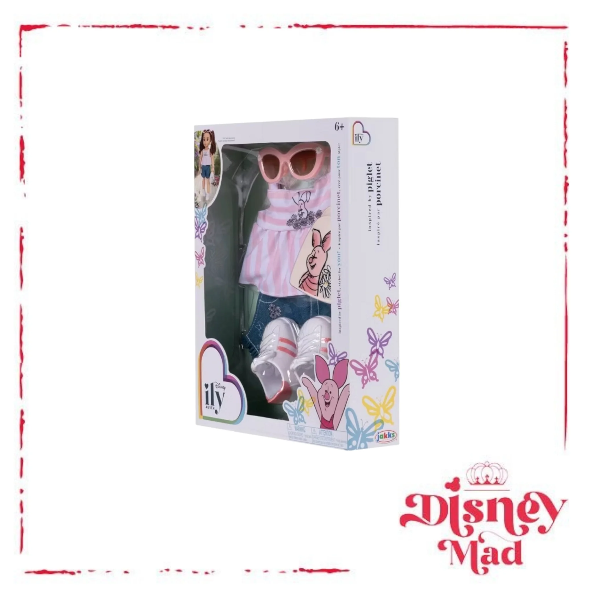 Disney ILY 4EVER Fashion Pack Inspired by Piglet - 18" - Image 6