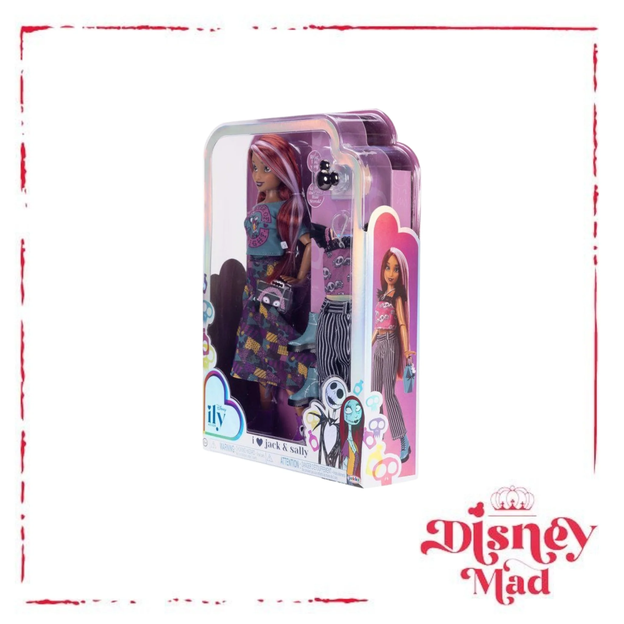 Disney ily 4EVER i love Jack & Sally doll - Image 2