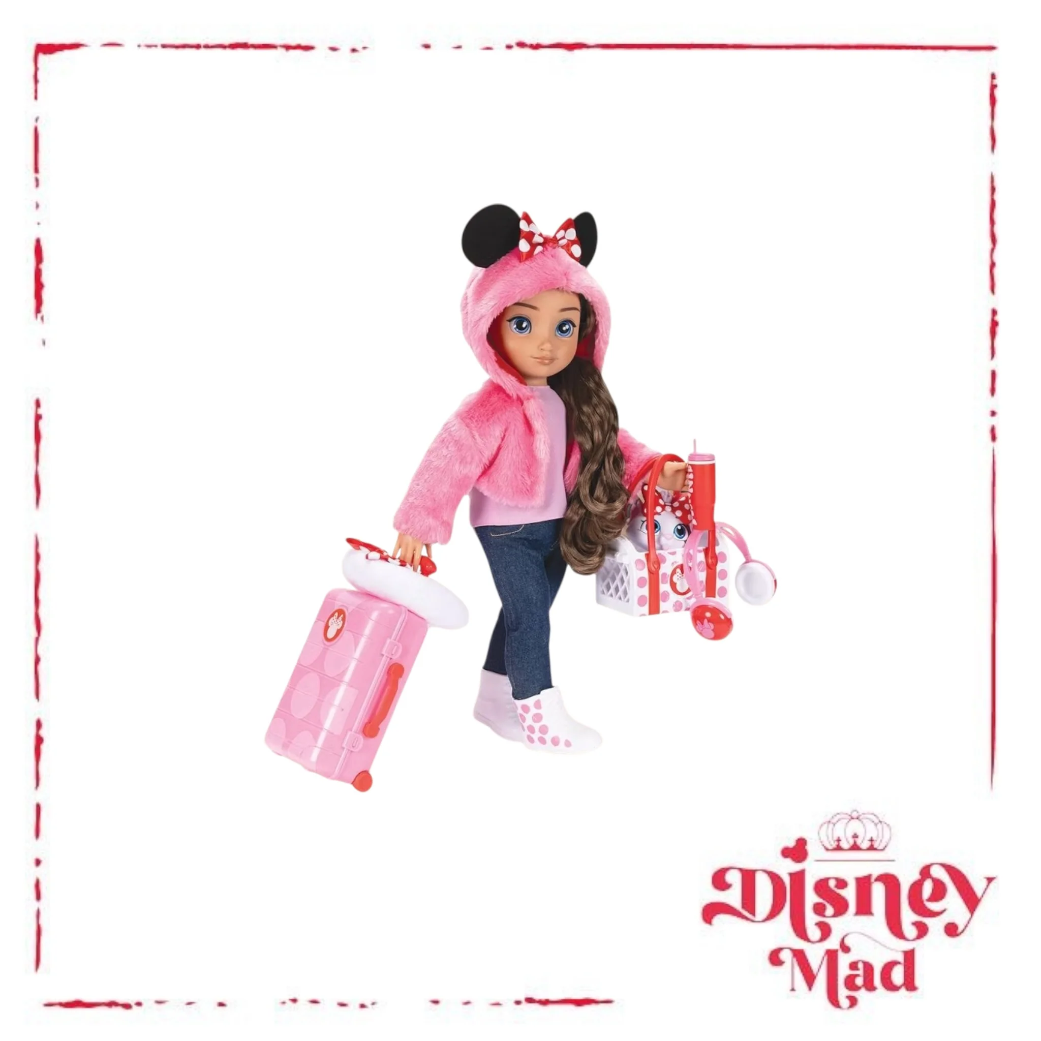 Disney ILY 4EVER Minnie Inspired Deluxe Travel Set - 18" - Image 3
