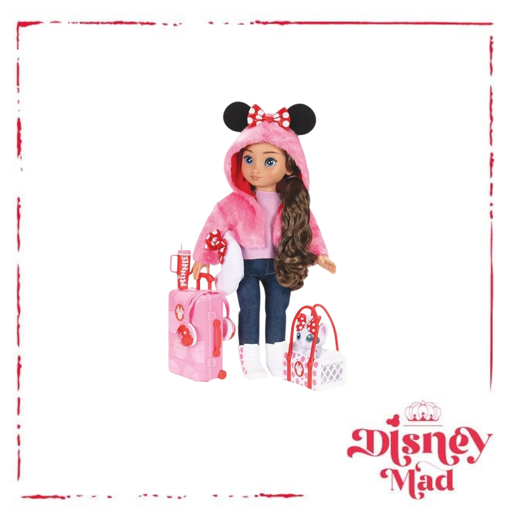Disney ILY 4EVER Minnie Inspired Deluxe Travel Set - 18" - Image 4
