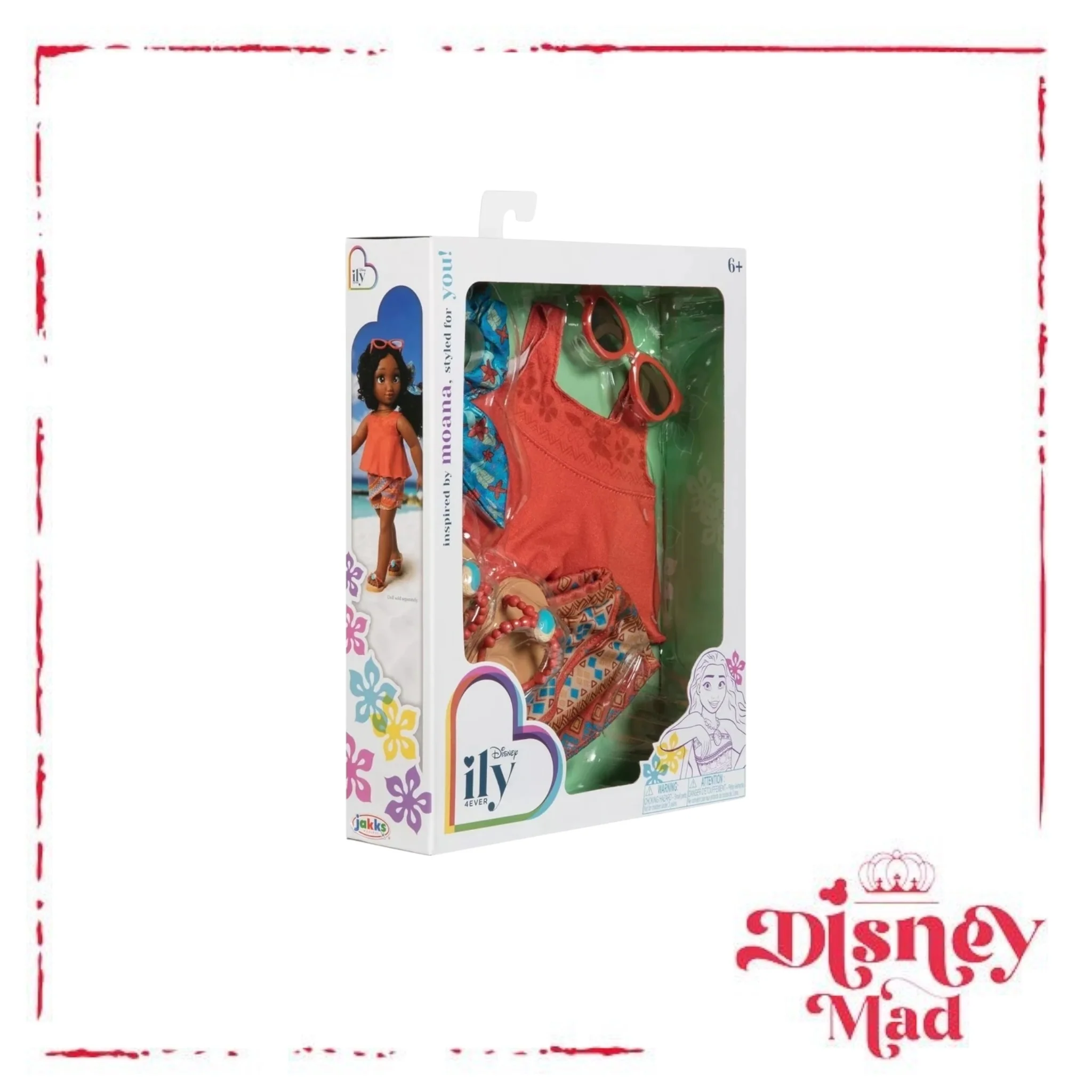 Disney ily 4EVER Moana 18-inch doll fashion Pack - Image 3