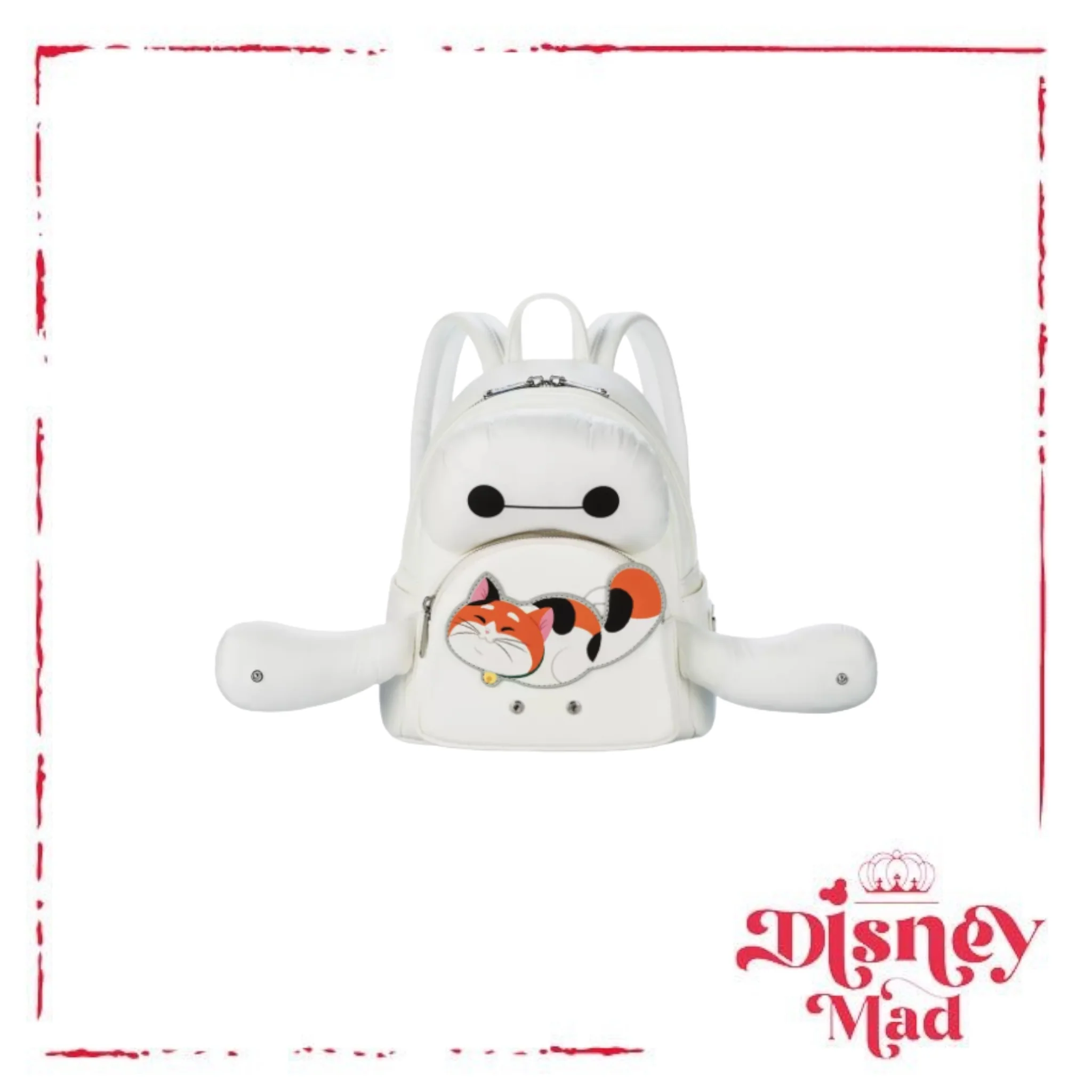 Disney Loungefly Baymax and Mochi Mini Backpack – Big Hero 6 Disney Parks - Image 2