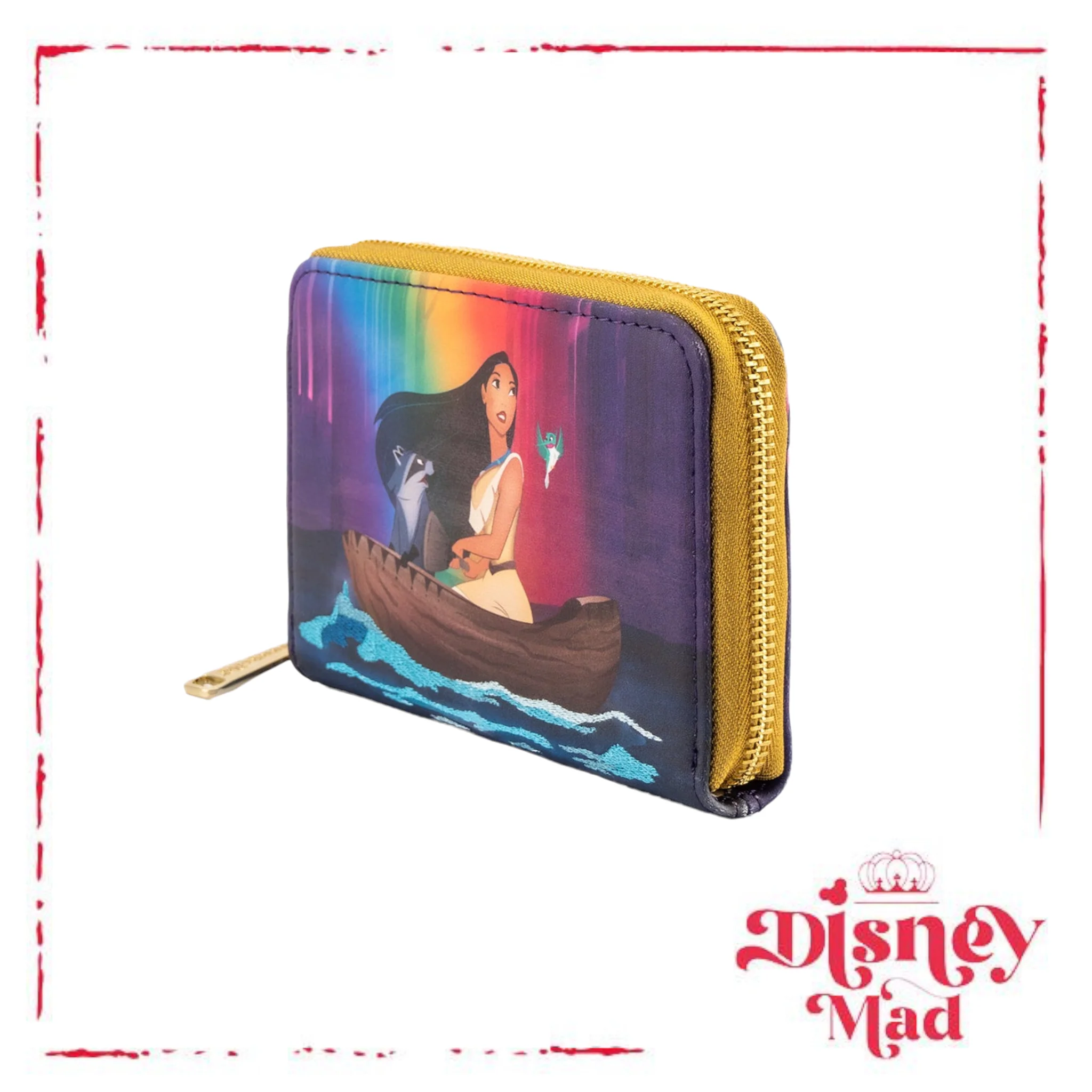 Disney Loungefly Pocahontas Just Around the River Bend Wallet - Image 4
