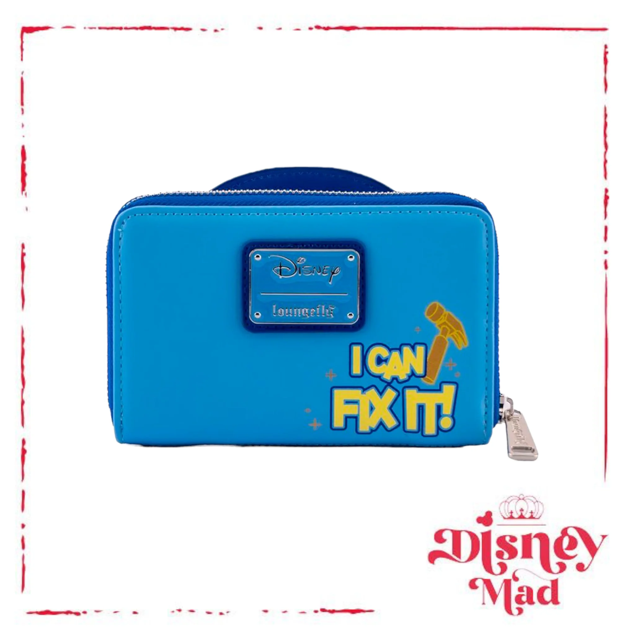 Disney Loungefly Wreck-it-Ralph Fix-it-Felix Zip Around Wallet - Image 4