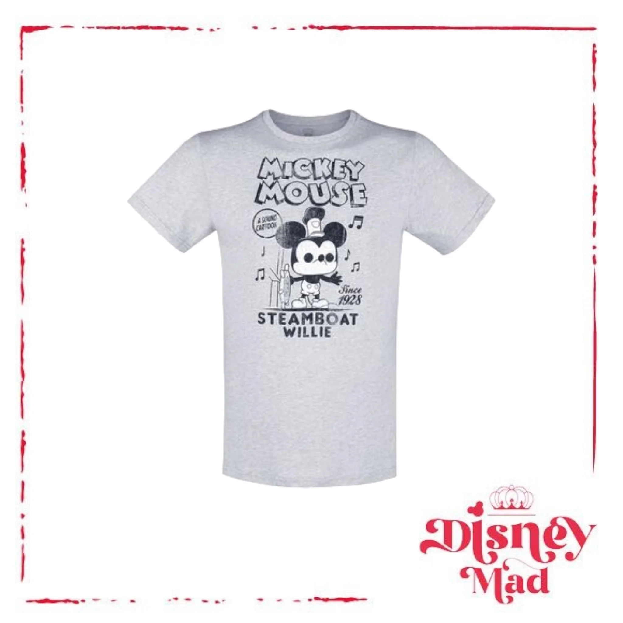 Disney Mickey Mouse Steamboat Willie Funko T-shirt
