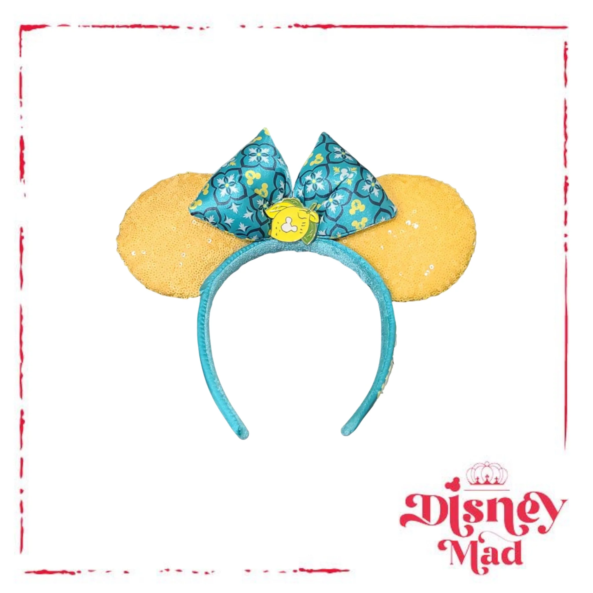 Disney Minnie Ear Headband - Epcot Italy Limoncello