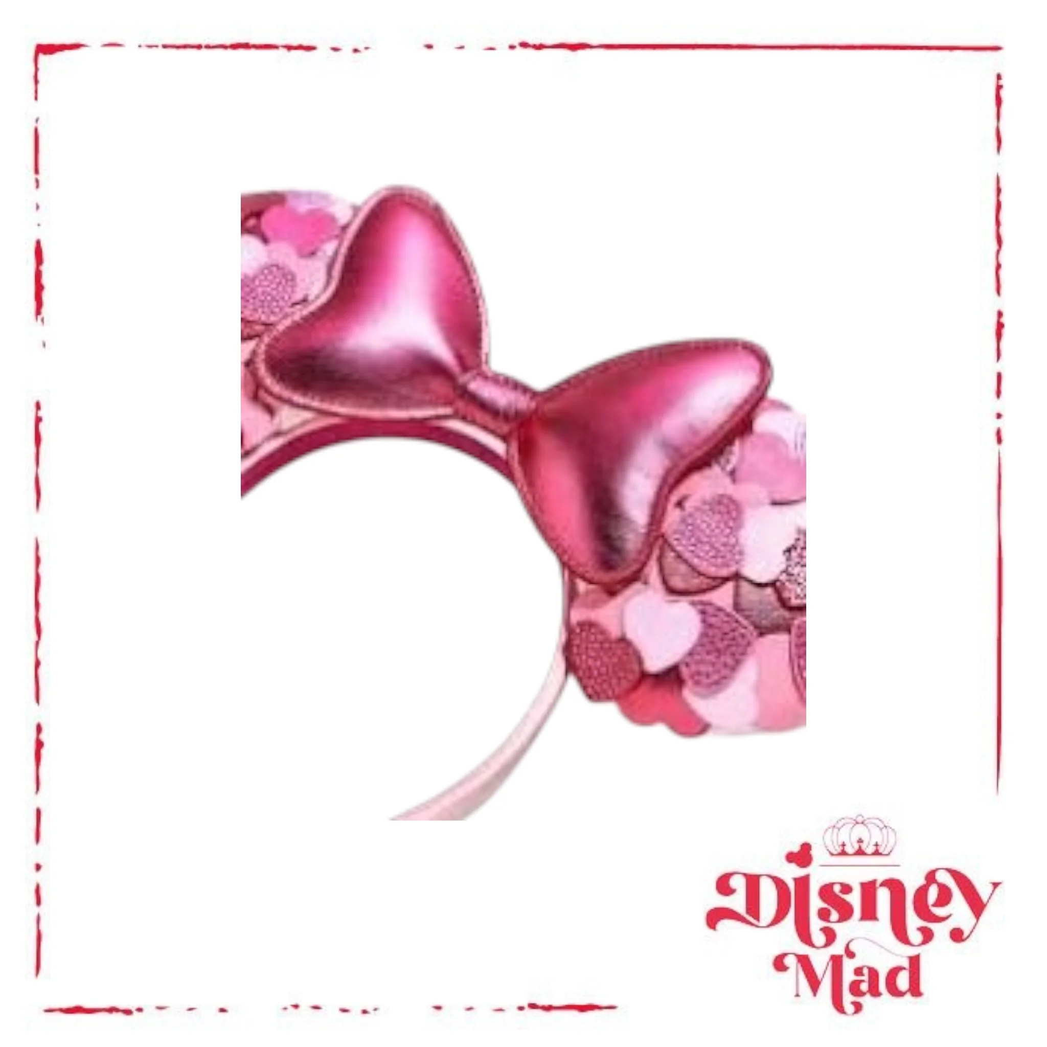 Disney Minnie Mouse Heart Ears Headband - Baublebar - Image 2