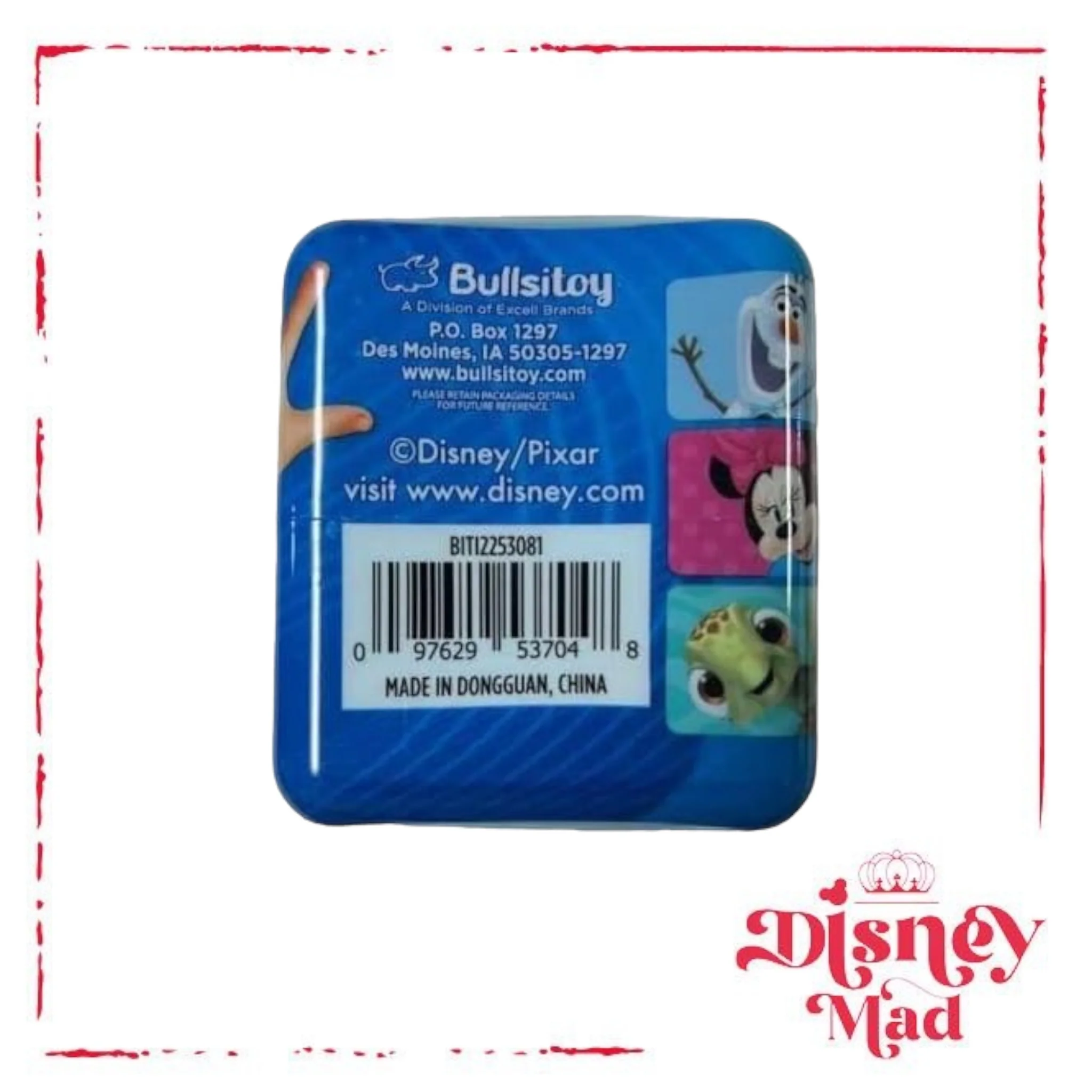 Disney Minnie Mouse,Mickey Mouse Cutie Cuff Plush Slab Band - Steering Wheel Buddy series 1 - Mystery Capsule (1 of 6 Figures at Random) - Image 2
