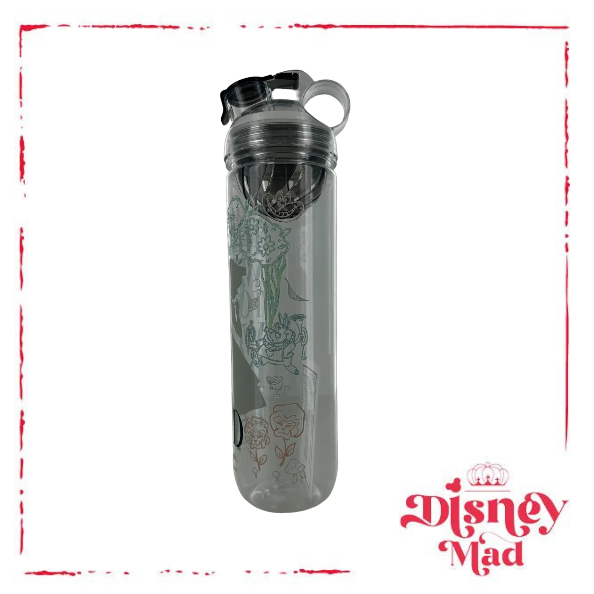 Disney Parks Alice in Wonderland Water Bottle - Image 2