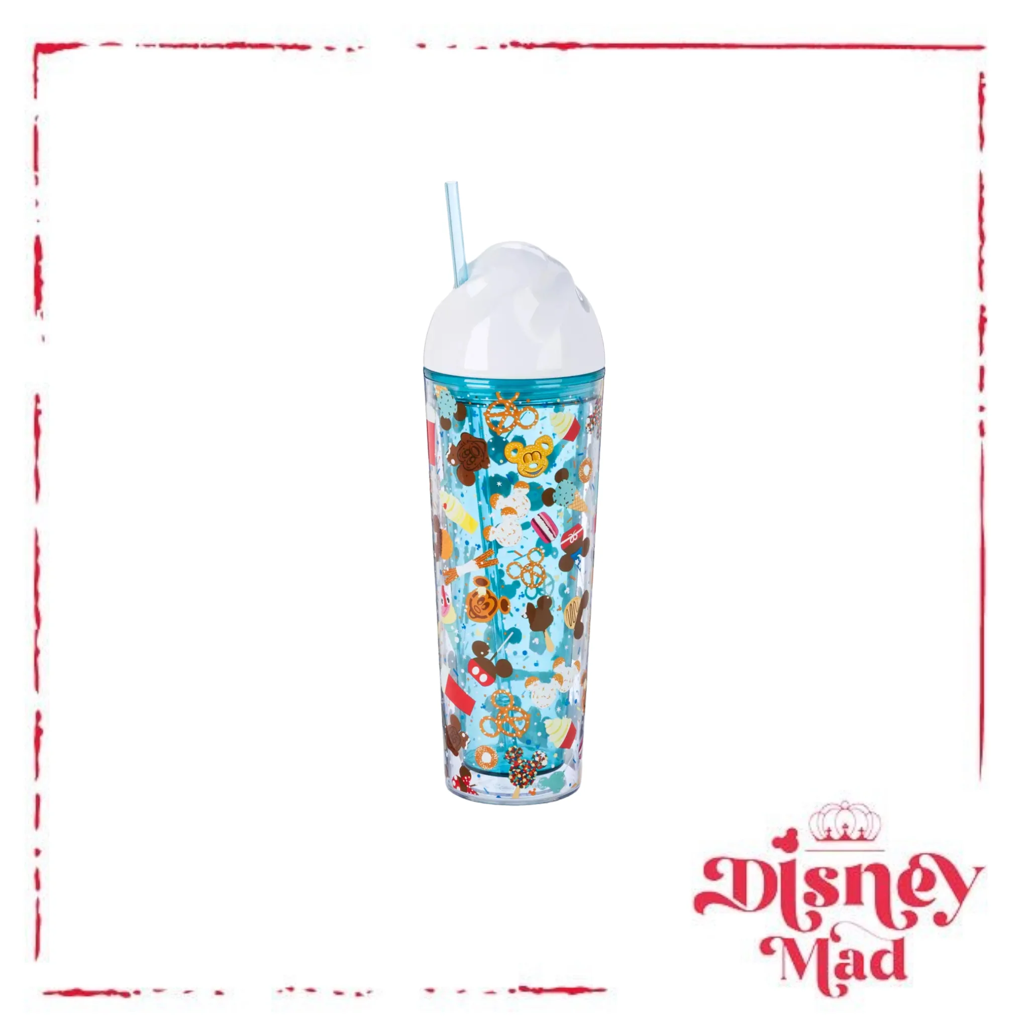 Disney Parks Food Icons Tumbler with Straw - Image 2