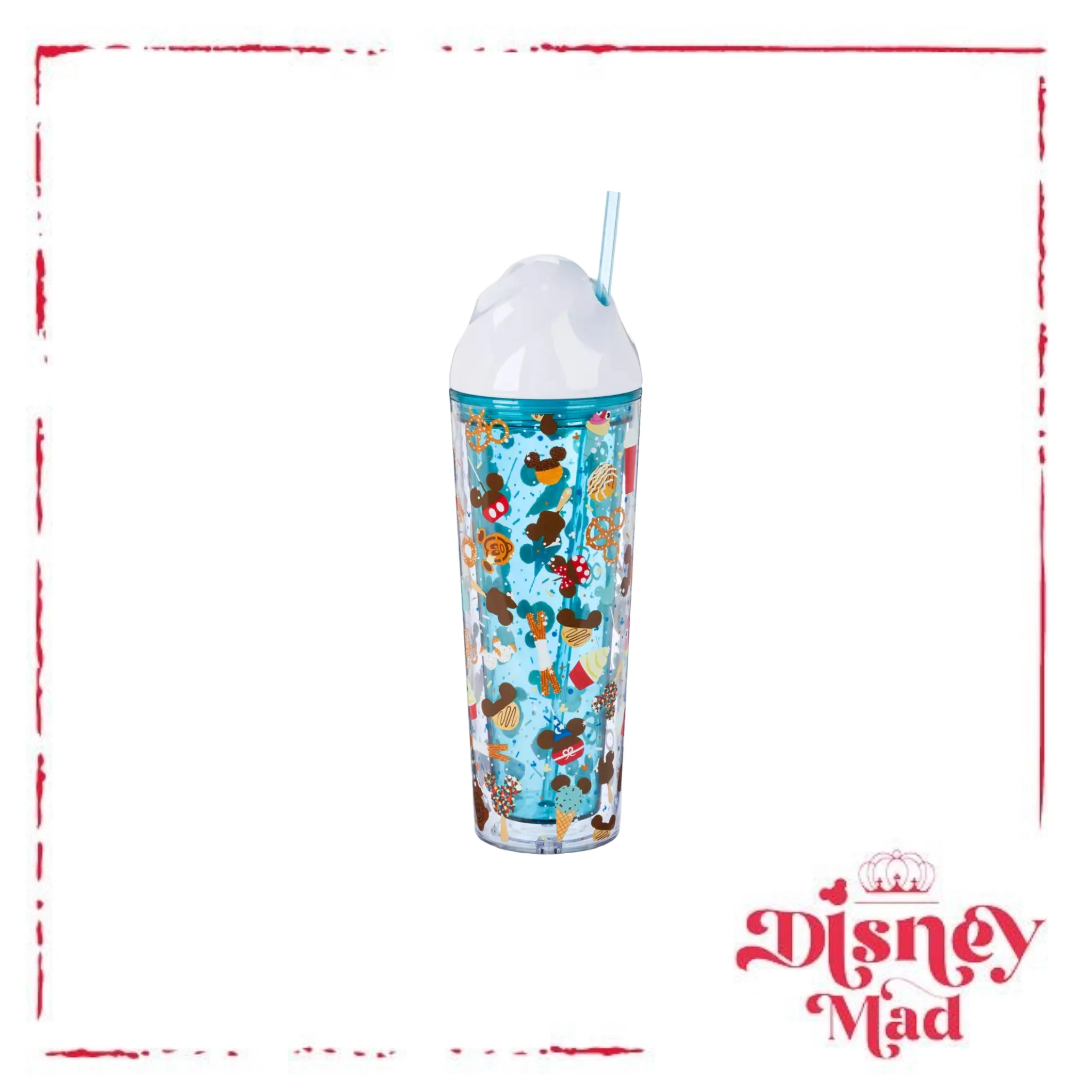 Disney Parks Food Icons Tumbler with Straw - Image 4
