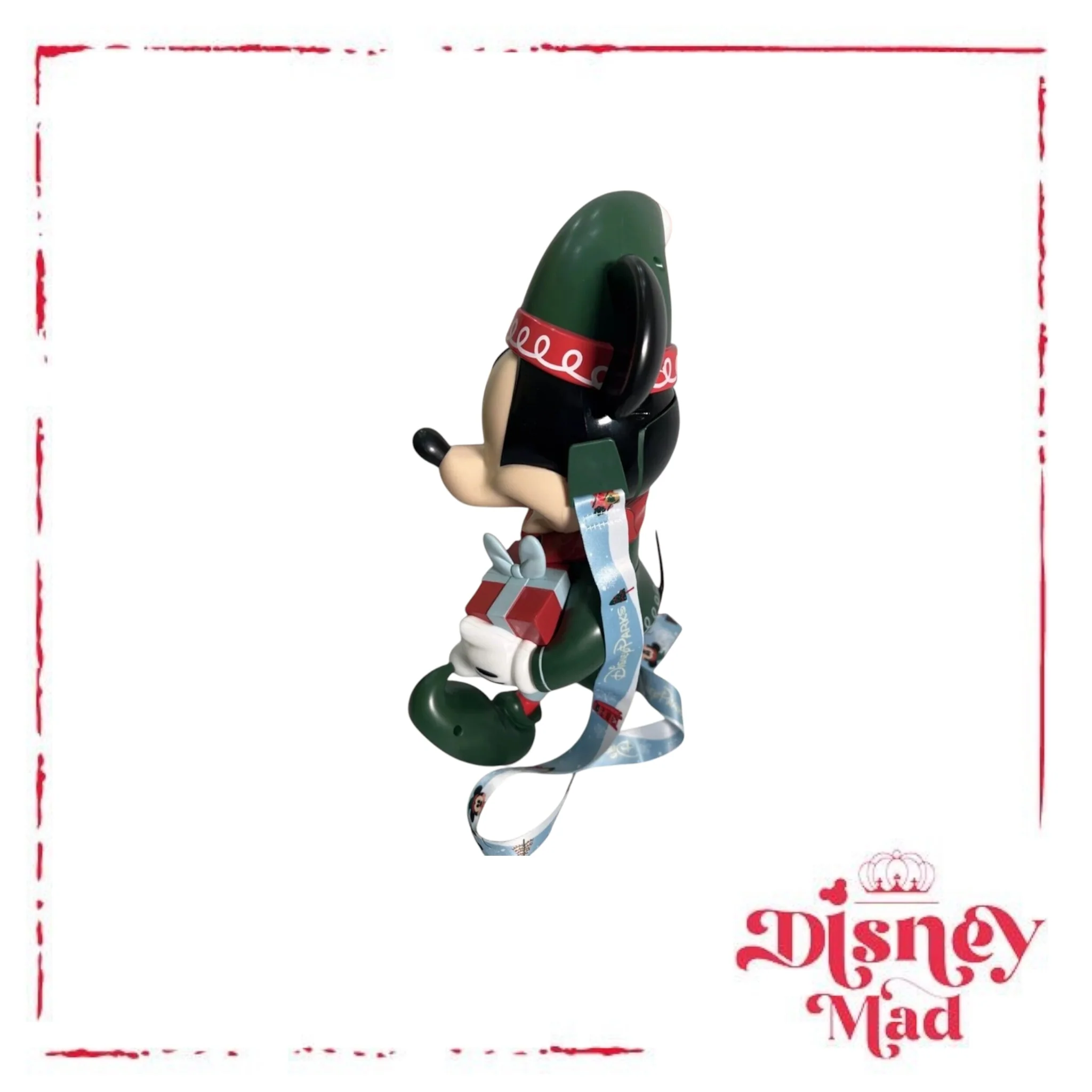 Disney Parks Mickey Elf Popcorn Bucket Very Merry Christmas Party - Image 4