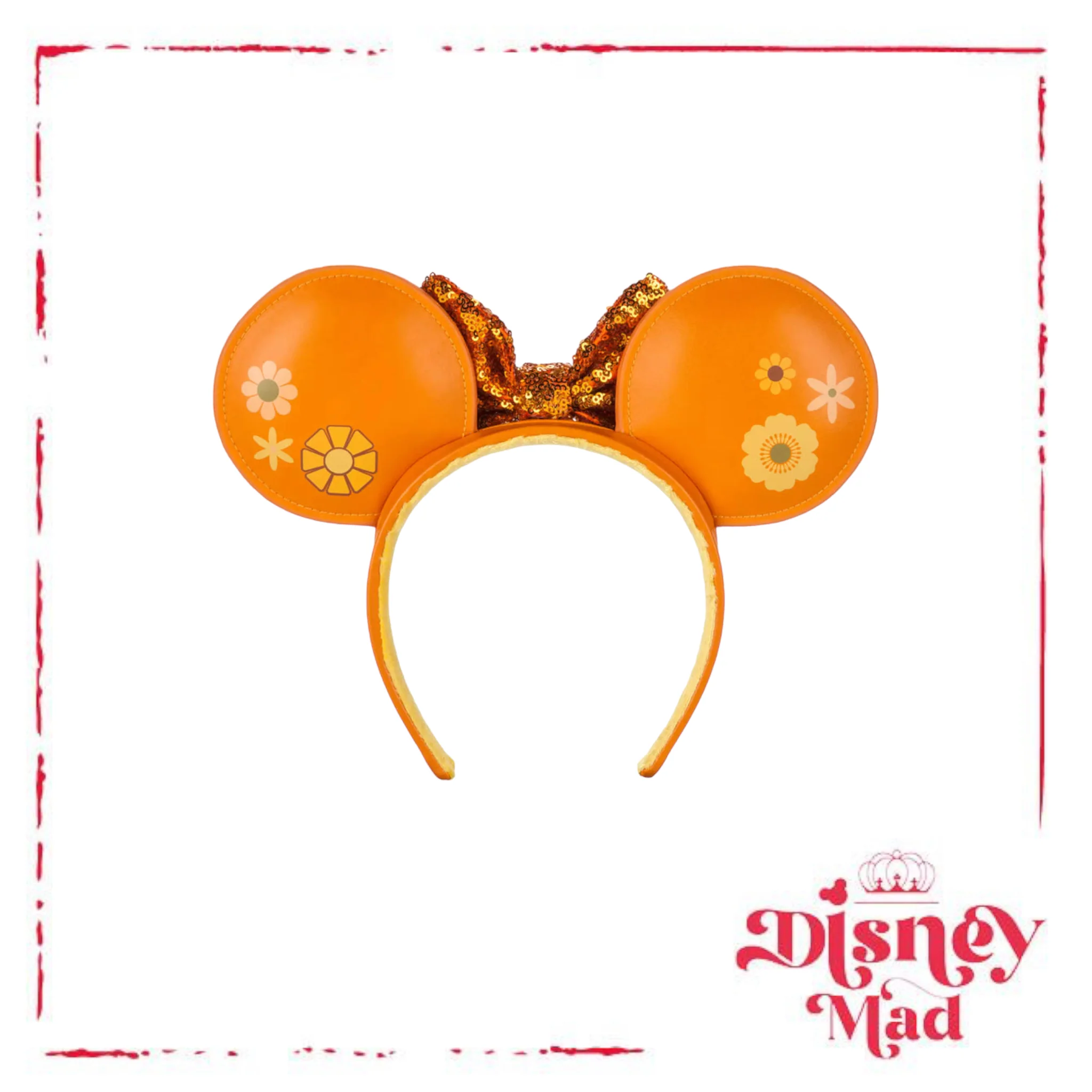 Disney Parks Orange Bird Ear Headband – Flower and Garden Festival 2023 - Image 2