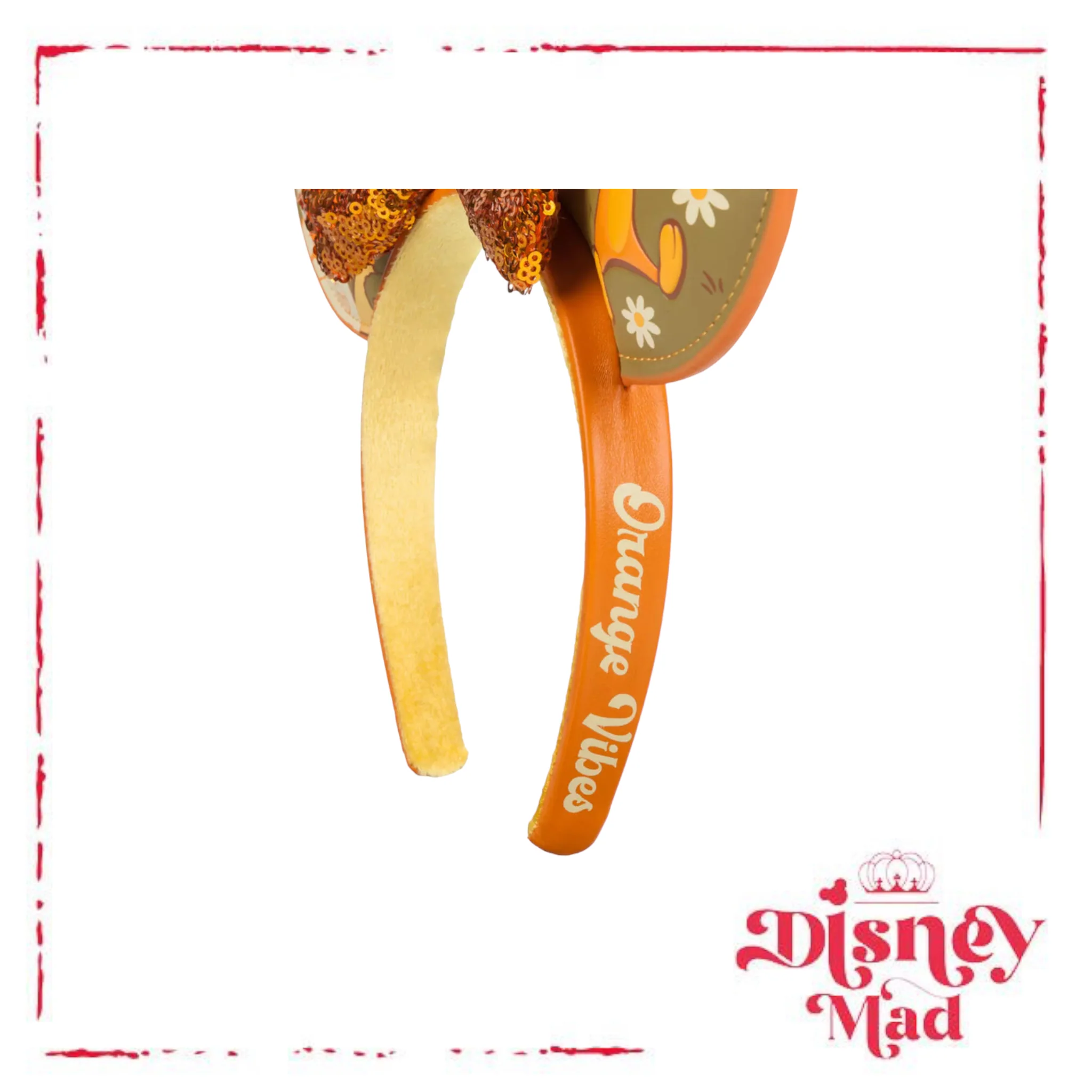 Disney Parks Orange Bird Ear Headband – Flower and Garden Festival 2023 - Image 3