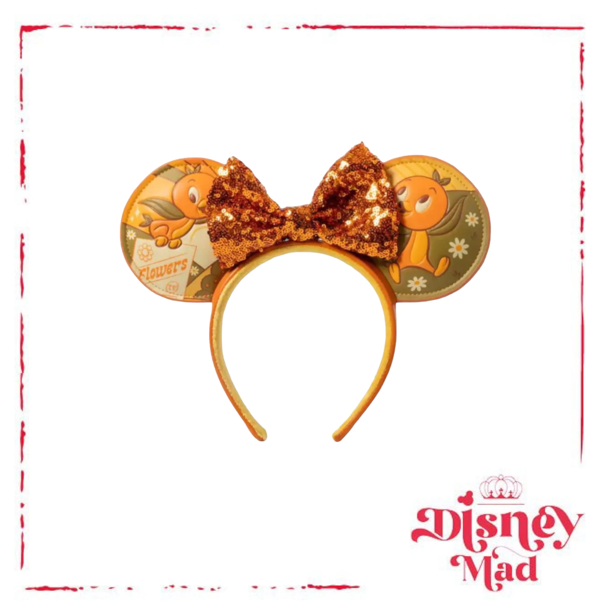 Disney Parks Orange Bird Ear Headband – Flower and Garden Festival 2023 - Image 4