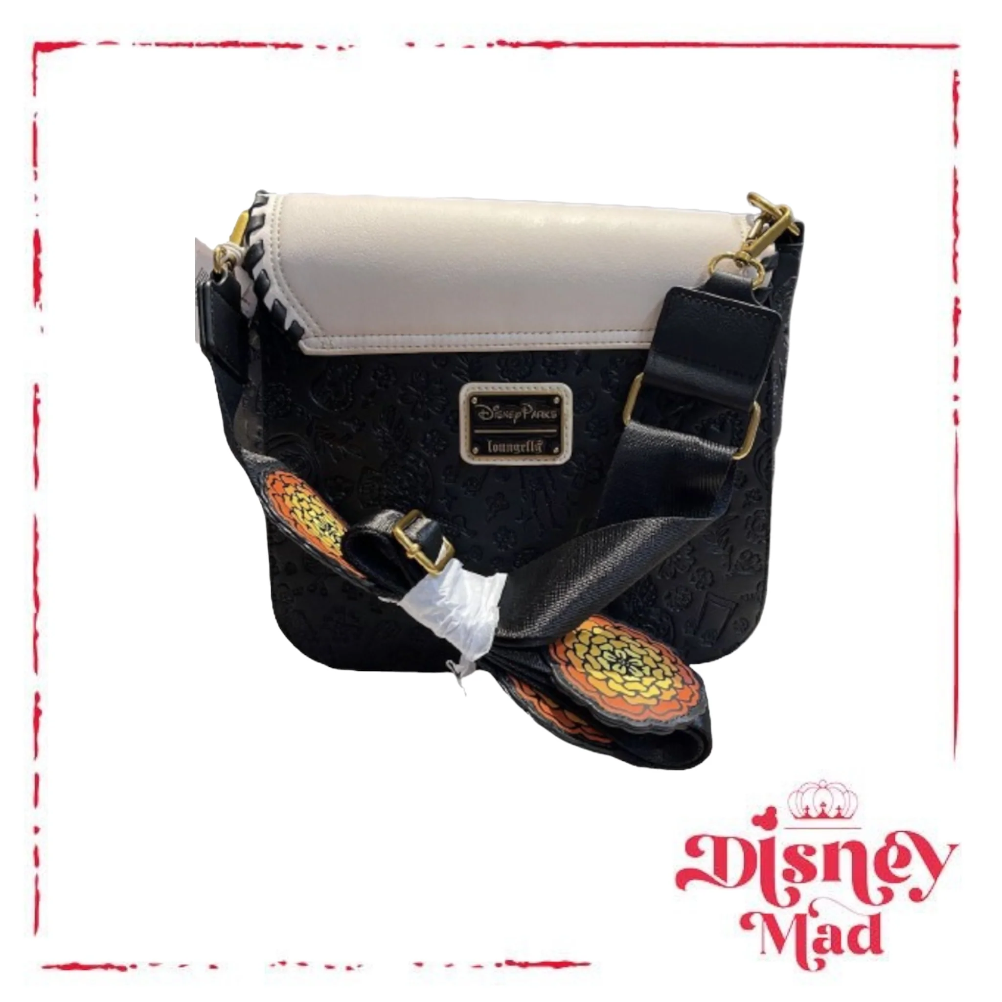 Disney Parks Pixar Coco Floral Skull Loungefly Crossbody - Disney Parks - Image 3