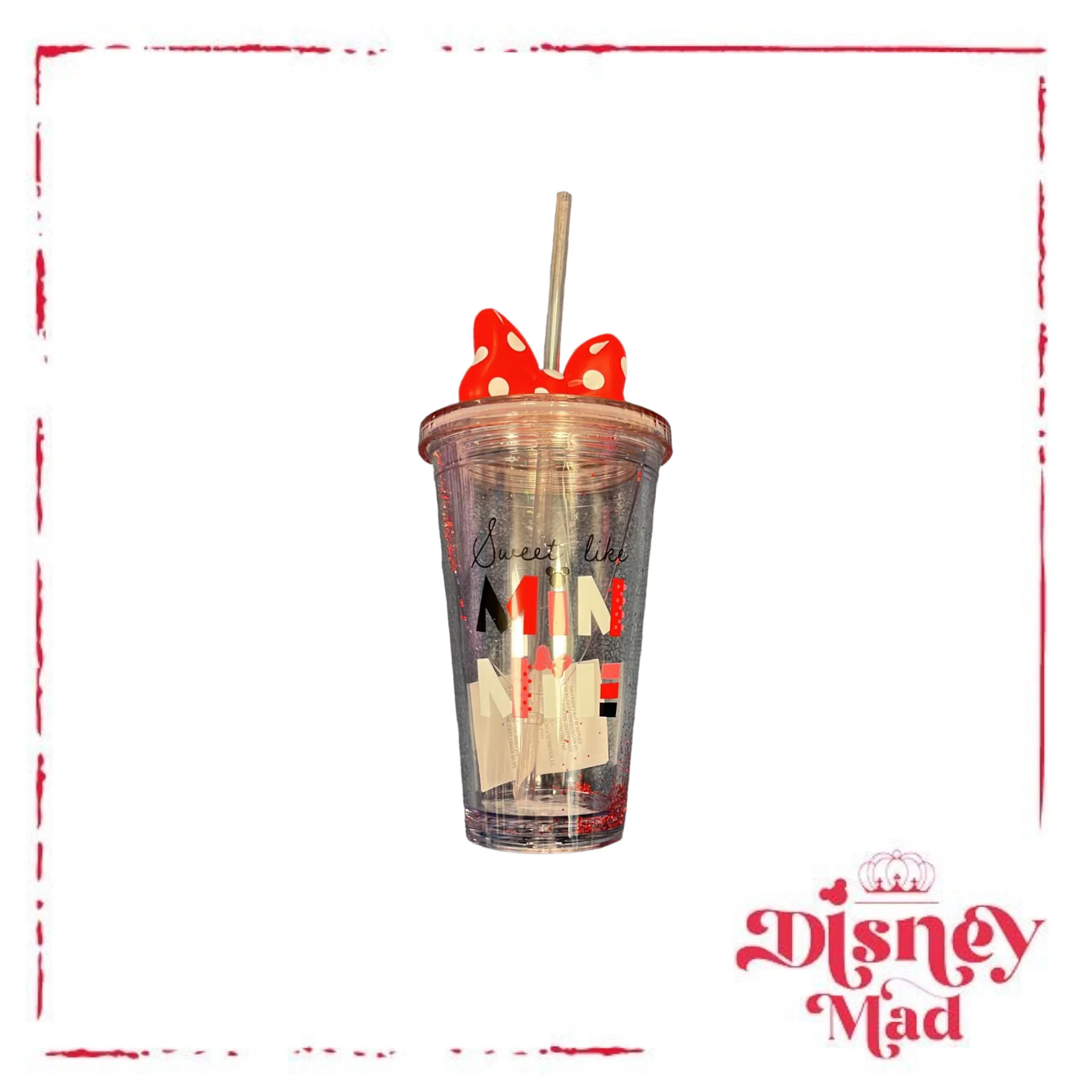 Disney Parks Sweet Like Minnie Mouse 19 oz Tumbler With Straw - Disney Parks - Image 3